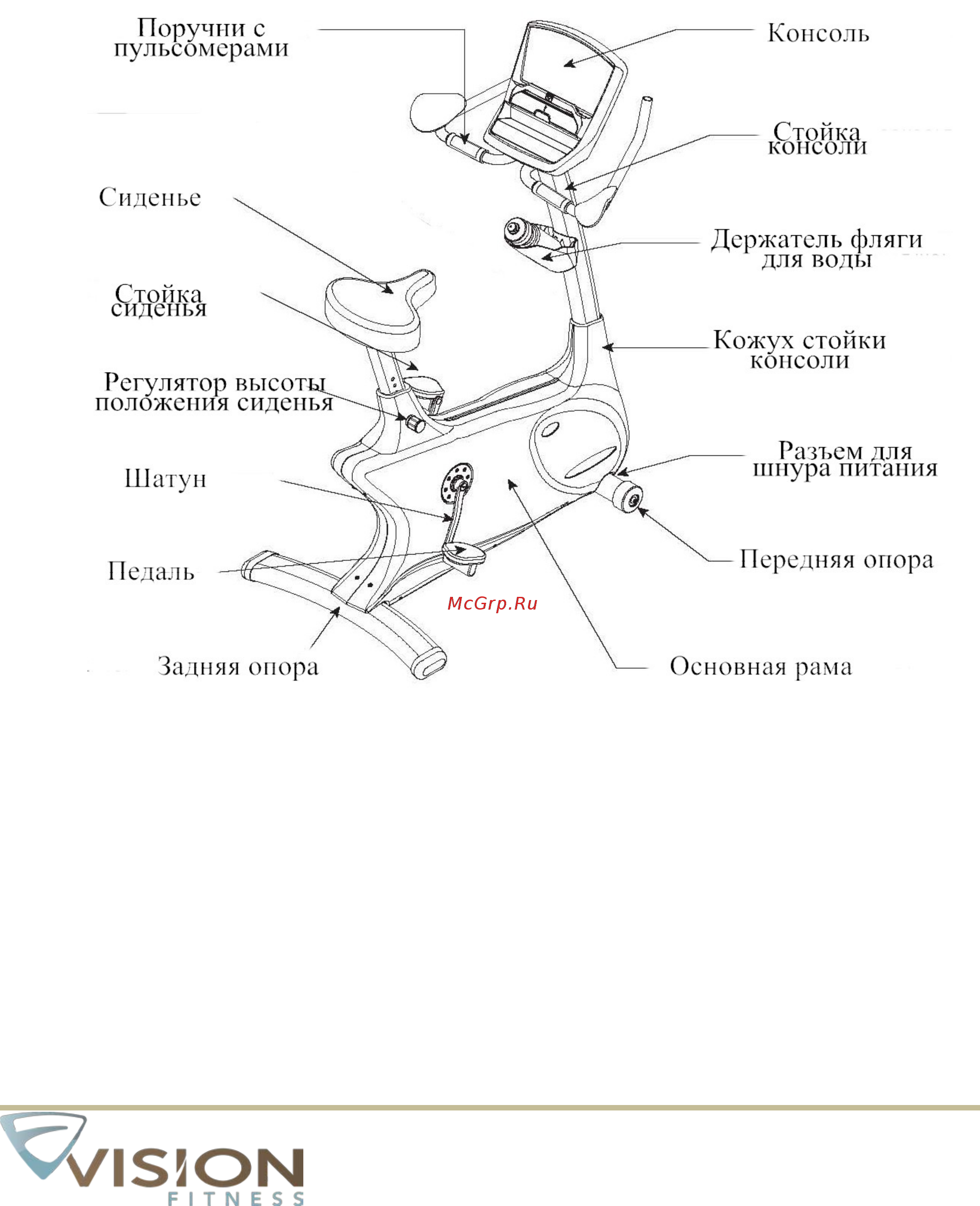 Vision Fitness U40 - Classic ZMK4000229 [9/23] Сборка оборудования