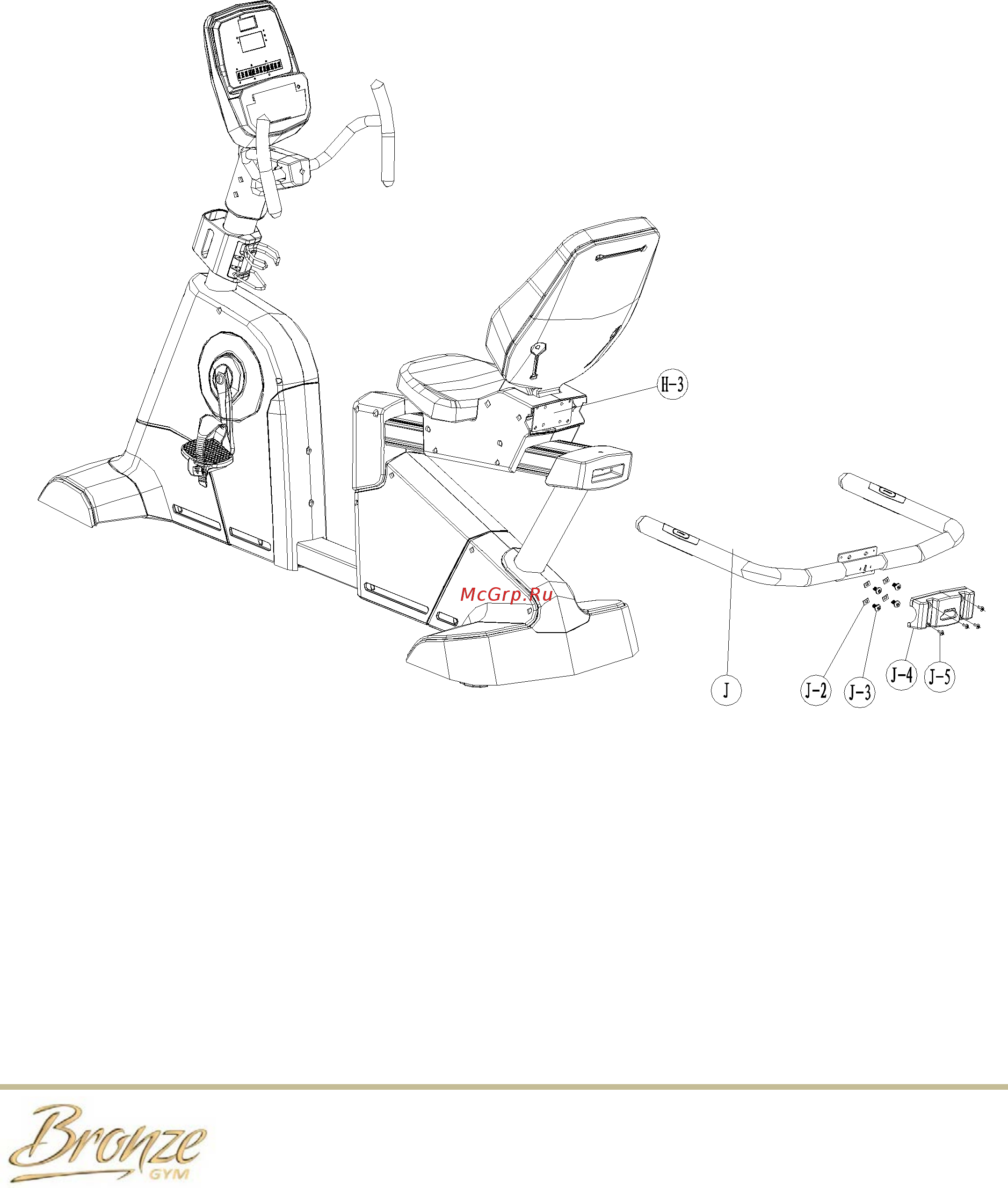 Bronze Gym R901 PRO Инструкция по сборке онлайн [13/27] 380247