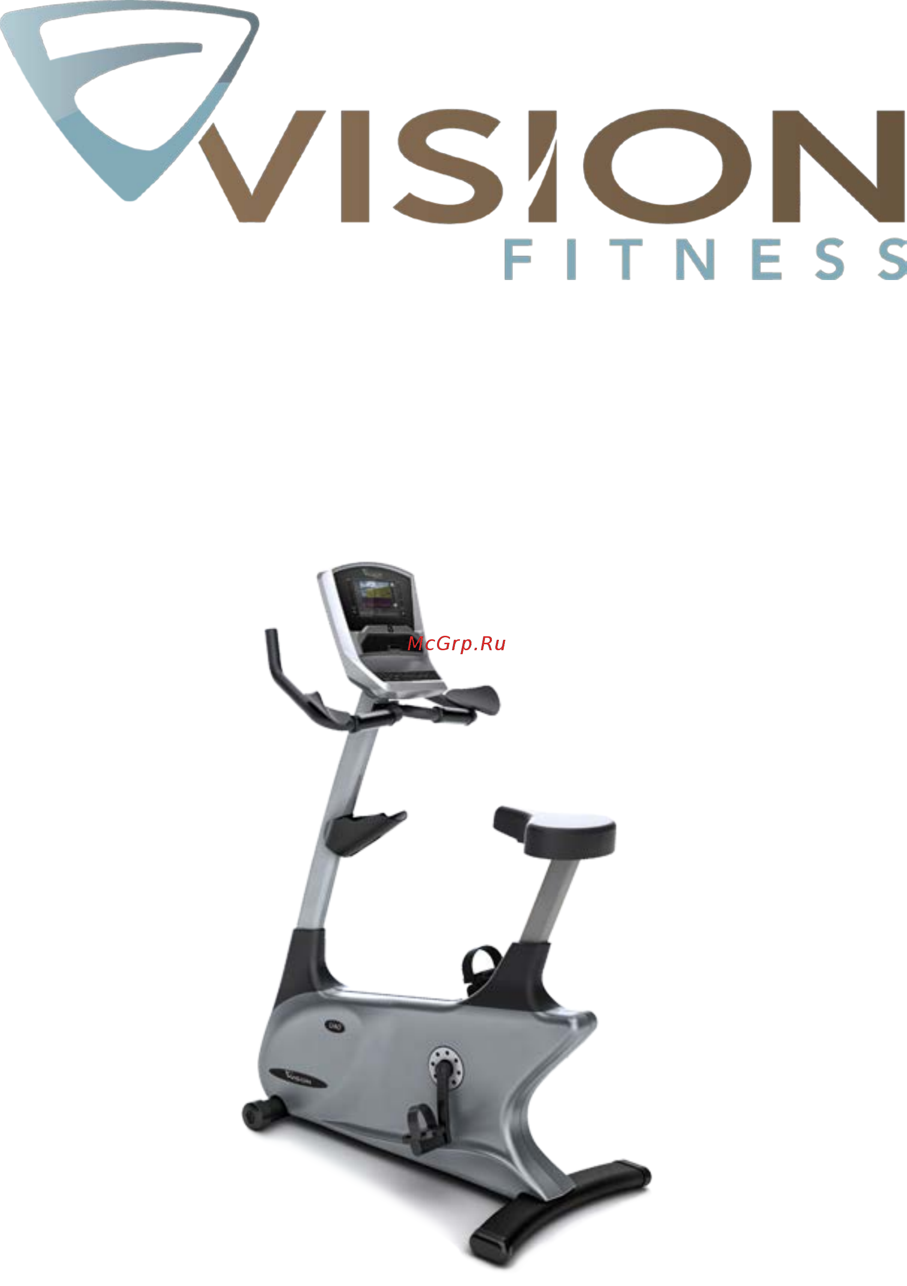 Vision Fitness U40 - Elegant ZMK4000555 Инструкция по сборке онлайн