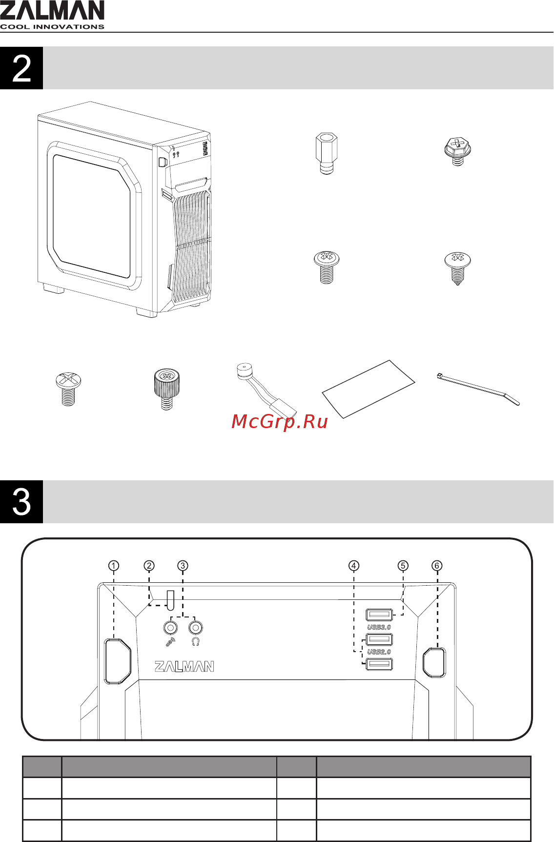 Zalman Z1 NEO [4/20] Front i o ports 전면 i o 포트 порты ввода вывода передней панели