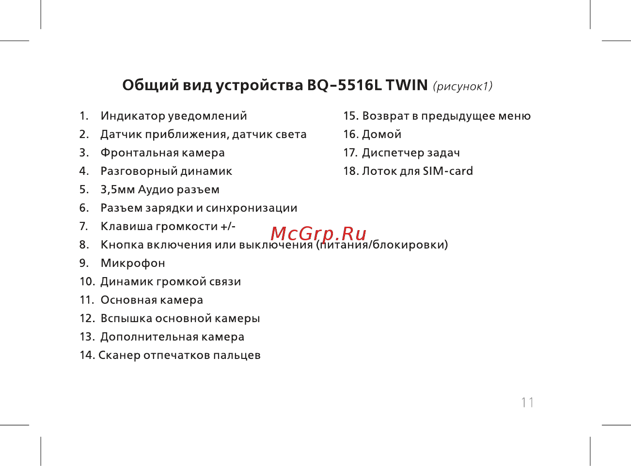 BQ 737506 [13/60] Общий вид устройства bq 5516ltwin