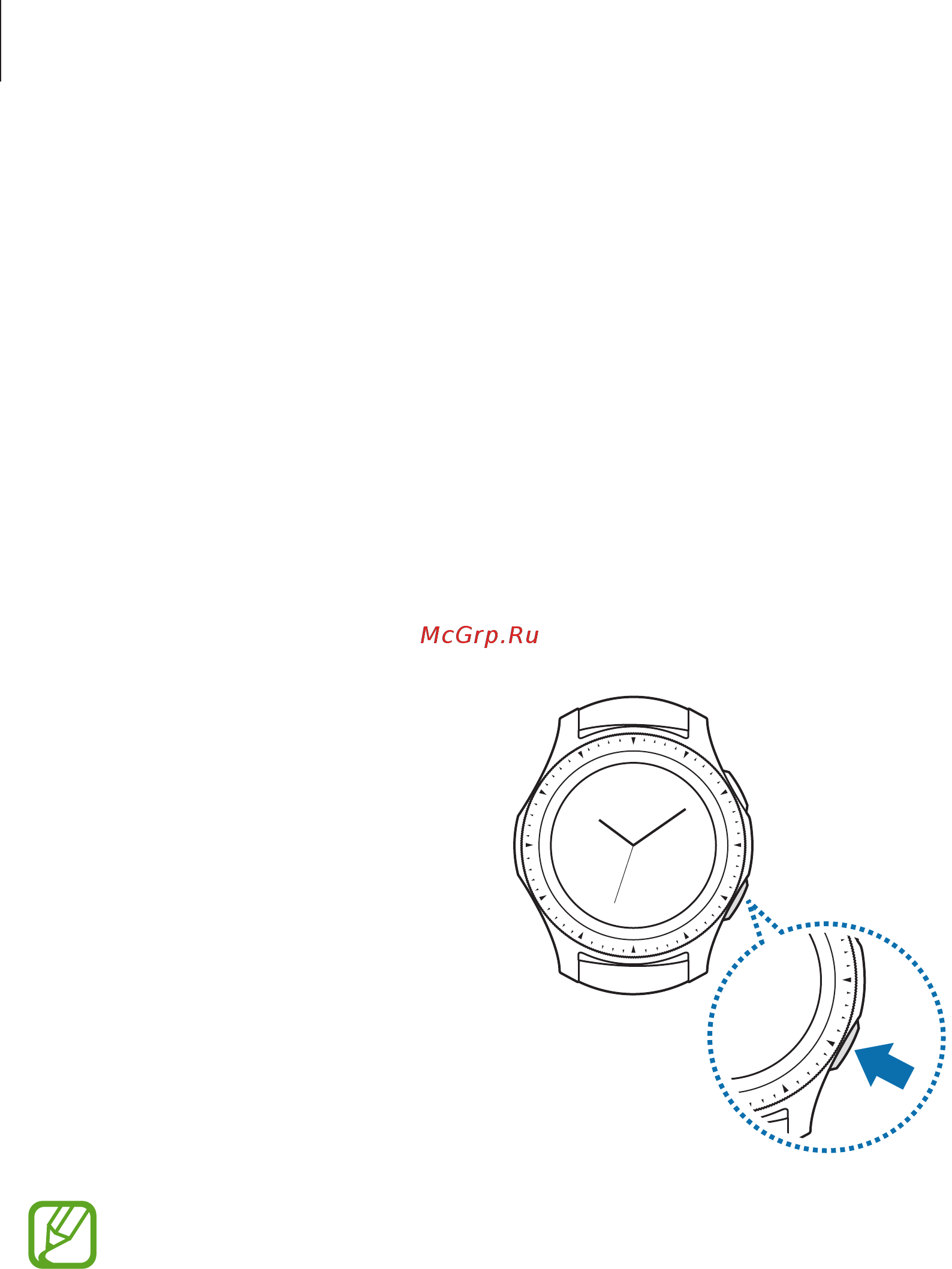Samsung Galaxy Watch SM-R800NZSASER [22/140] Включение и выключение устройства galaxy watch