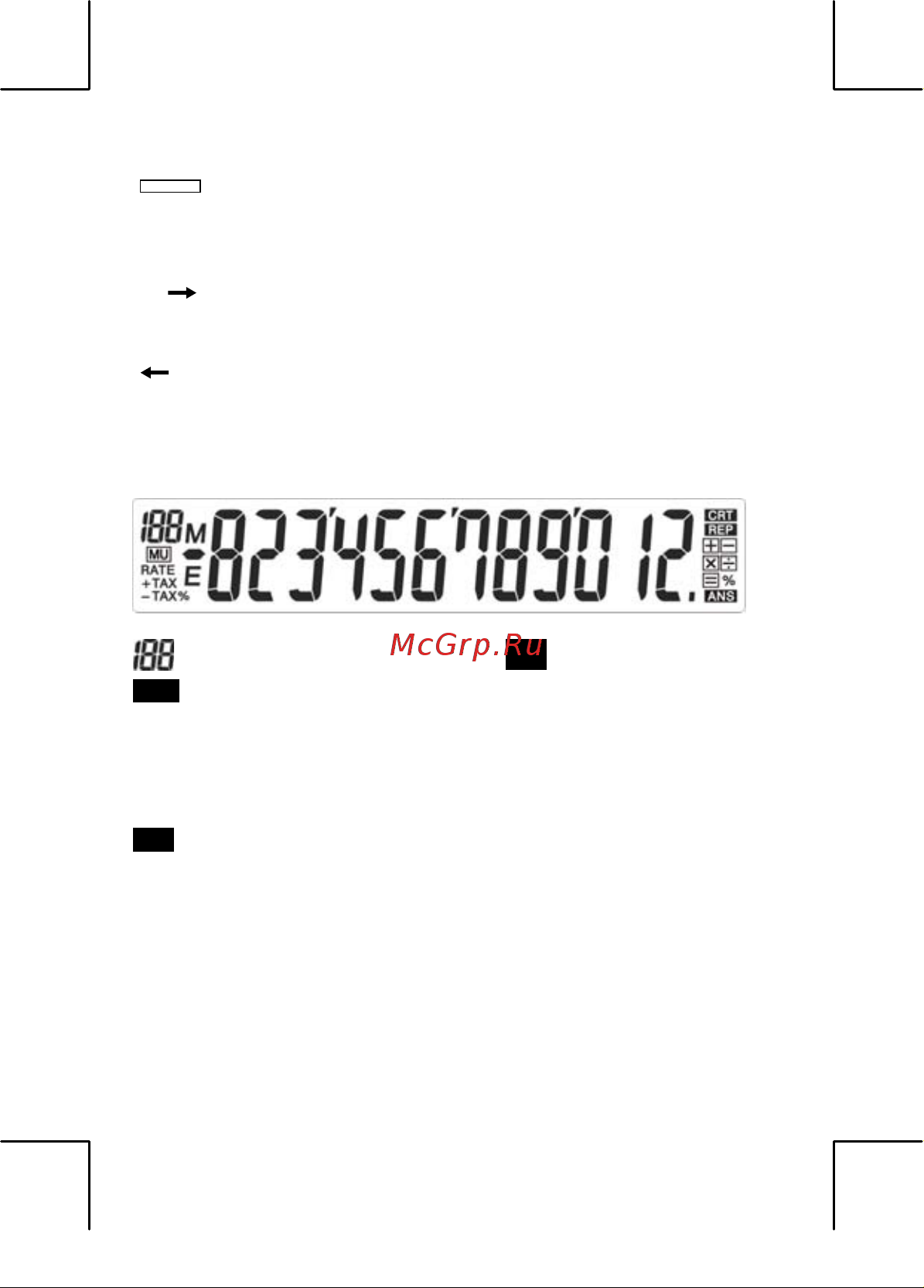 Citizen CT-555N [7/40] Os sinais do visor significam o seguinte