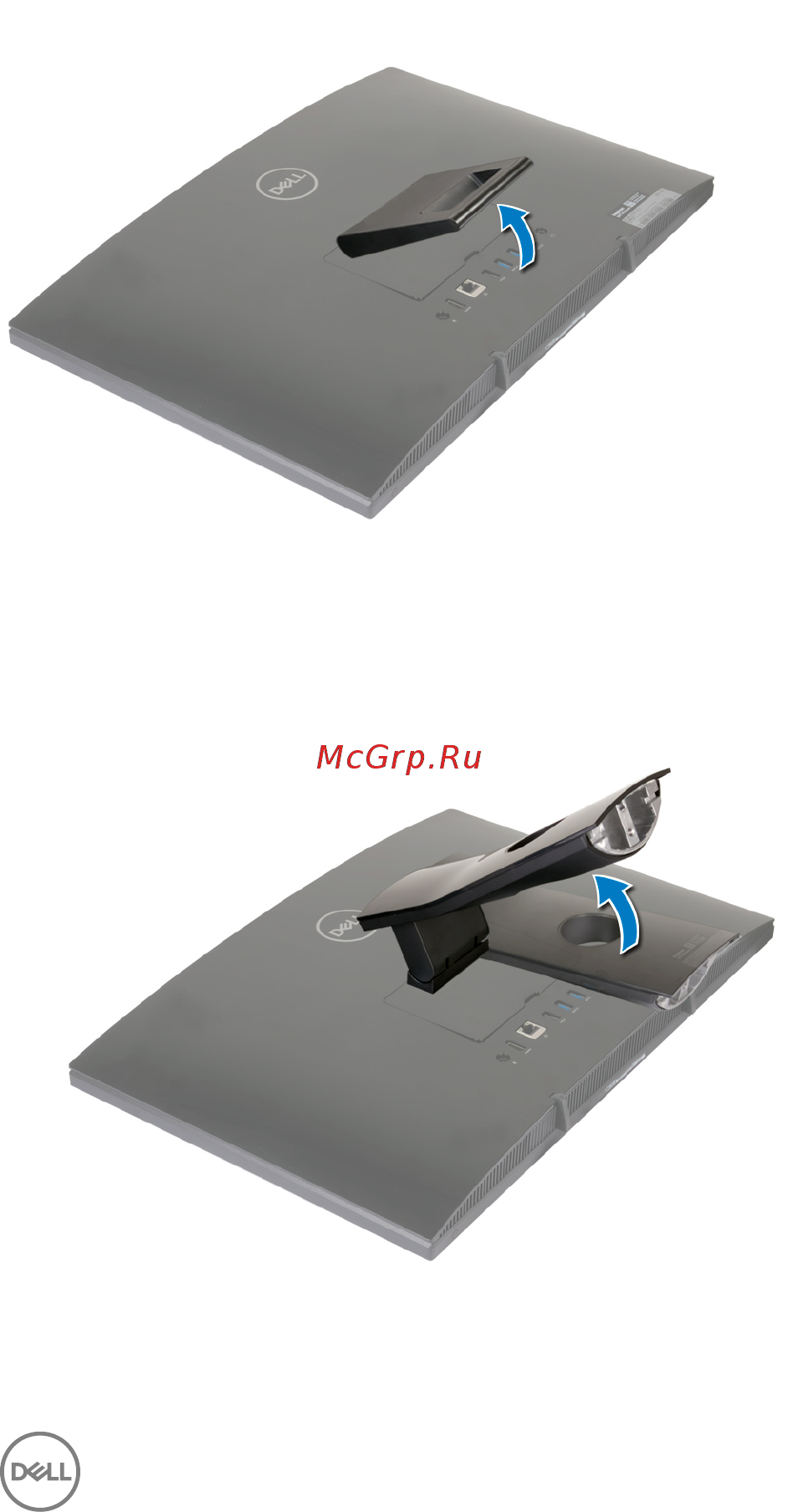 Dell Inspiron 3477 [9/31] Установка стойки мольберта