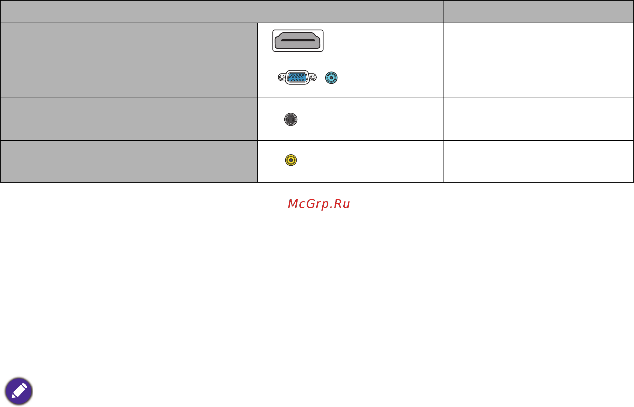 Benq MX611 [19/50] Подключение источников аудиосигнала