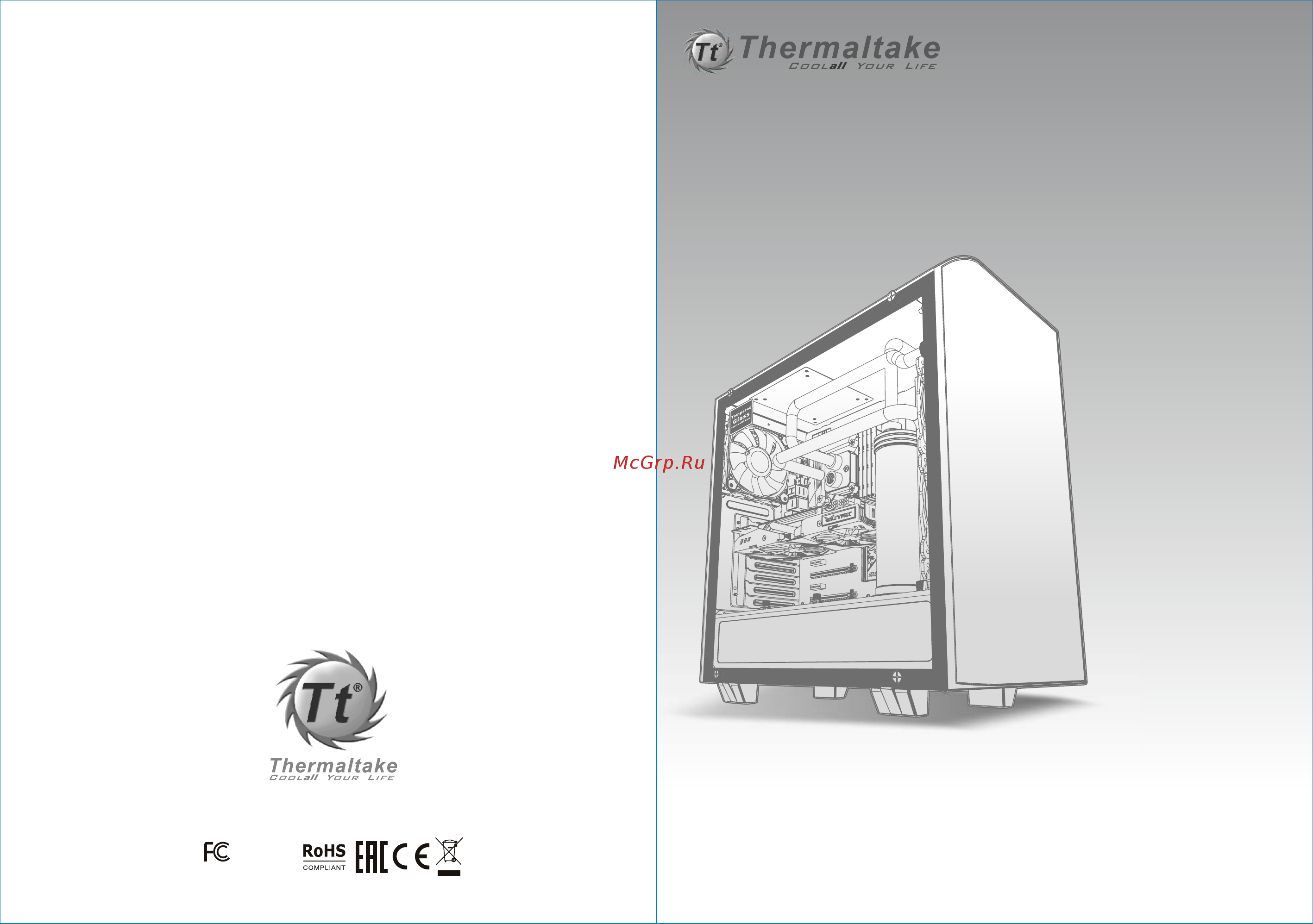 Thermaltake View 21 TG CA-1I3-00M1WN-00 Инструкция по эксплуатации онлайн