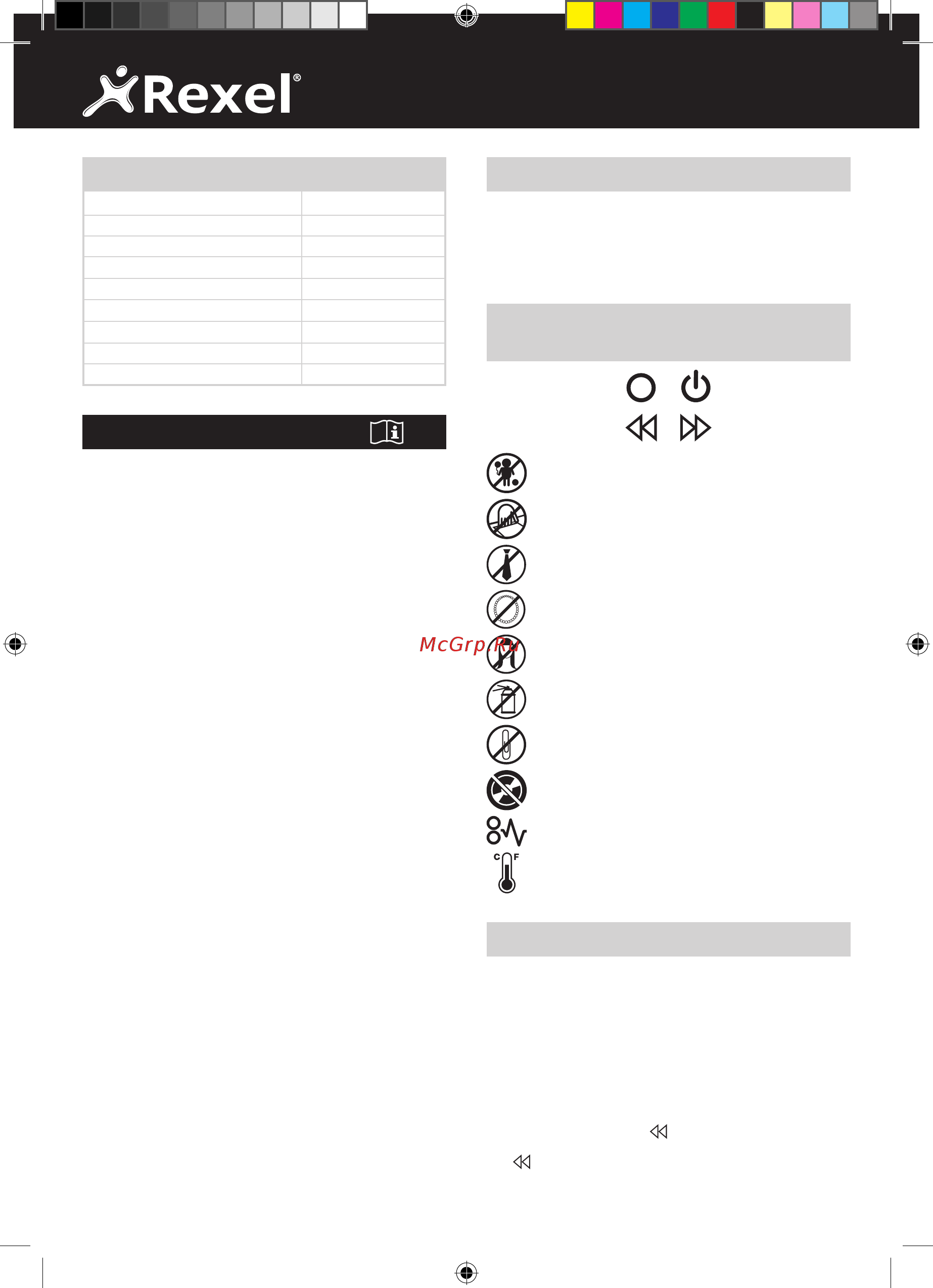 Rexel REM820 2104010eu [10/46] Introduzione