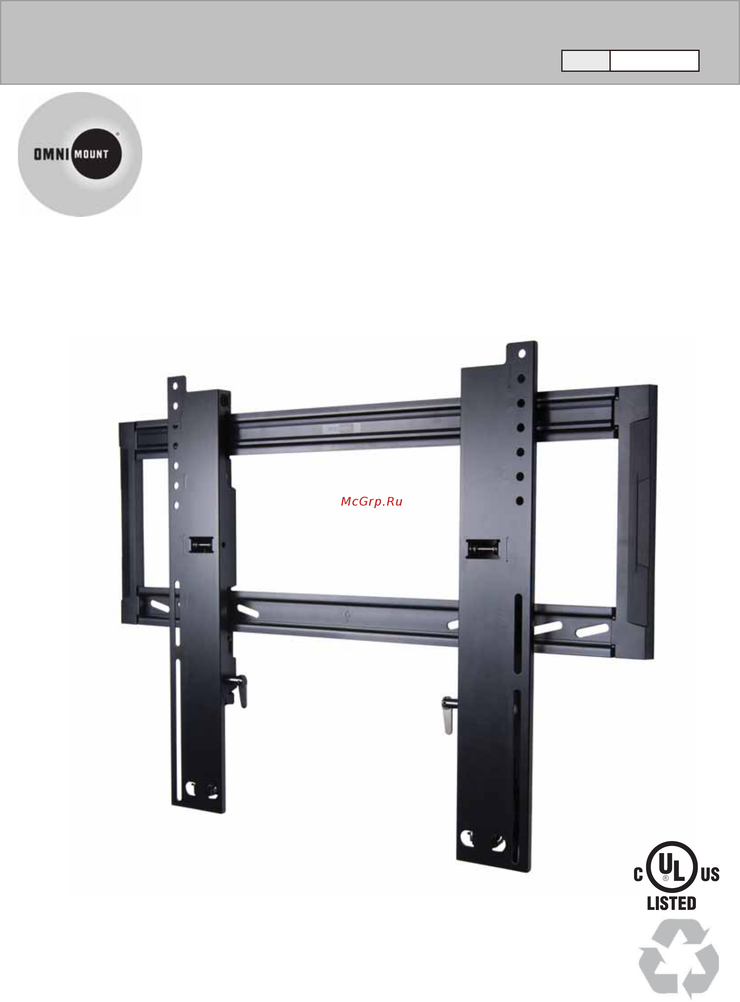 Omnimount OmniElite OE150T Черный Инструкция по эксплуатации онлайн