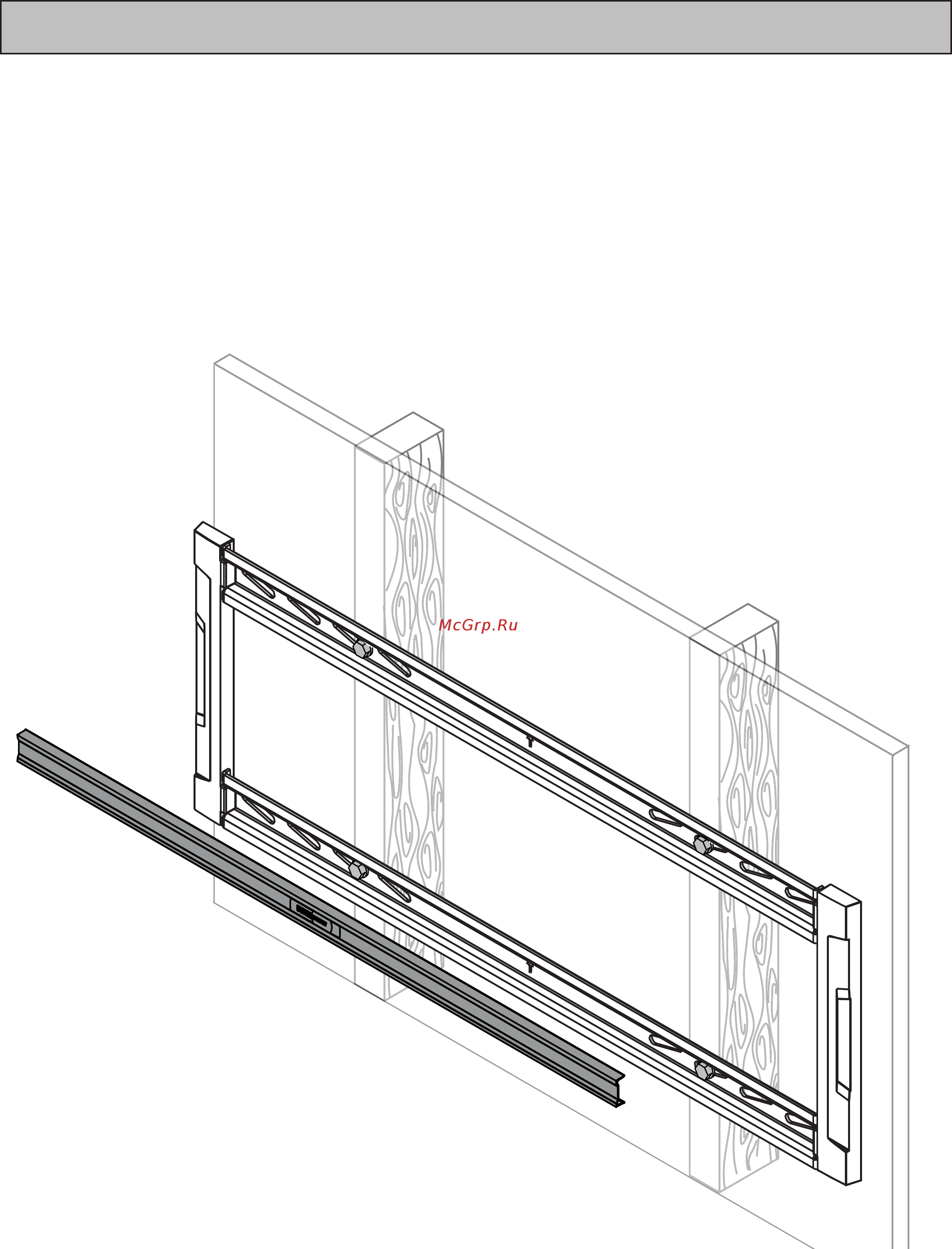 Omnimount OmniElite OE150T Черный [12/16] Step 4 attach covers