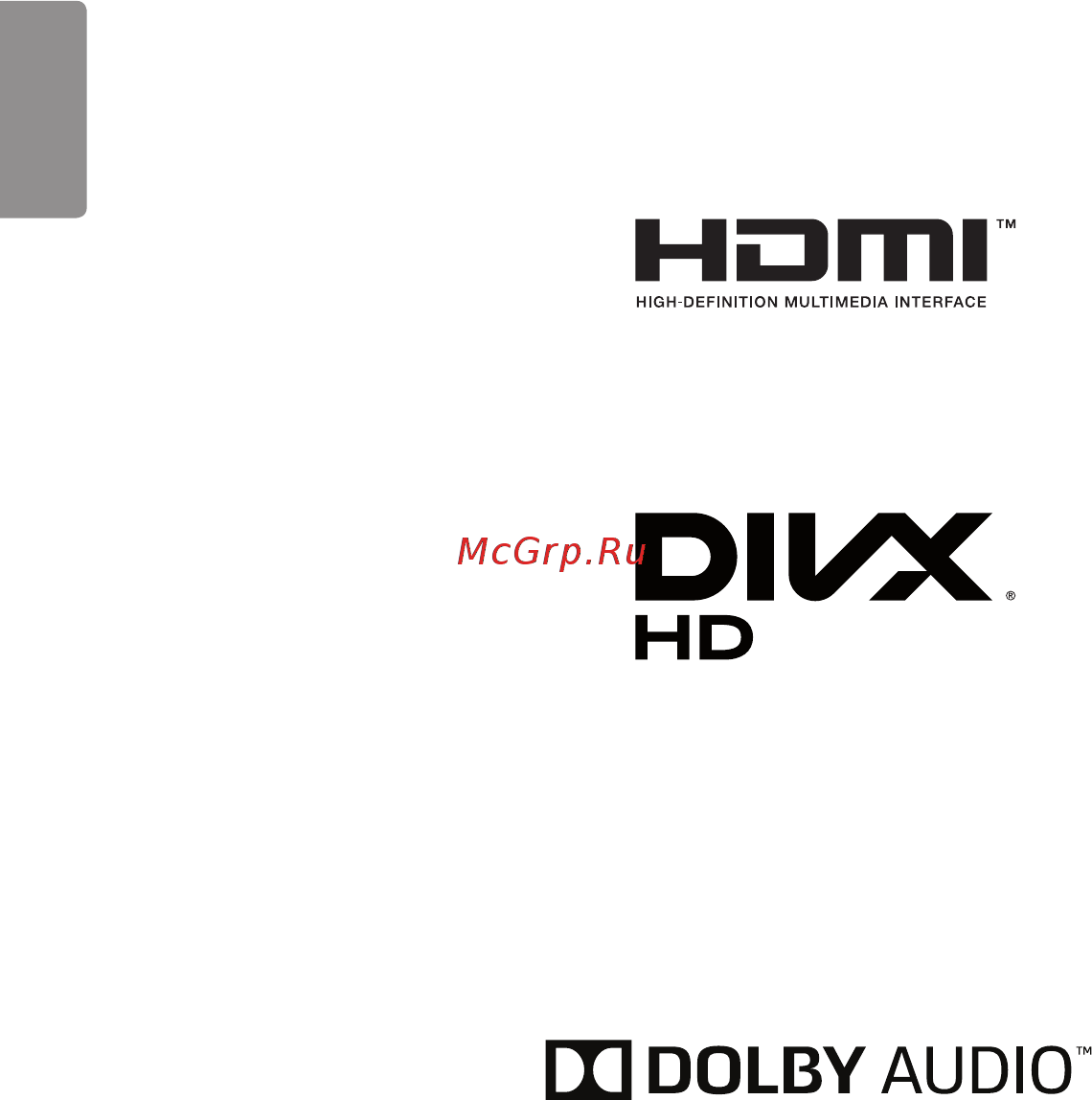LG 43SE3D-B [22/103] Лицензии