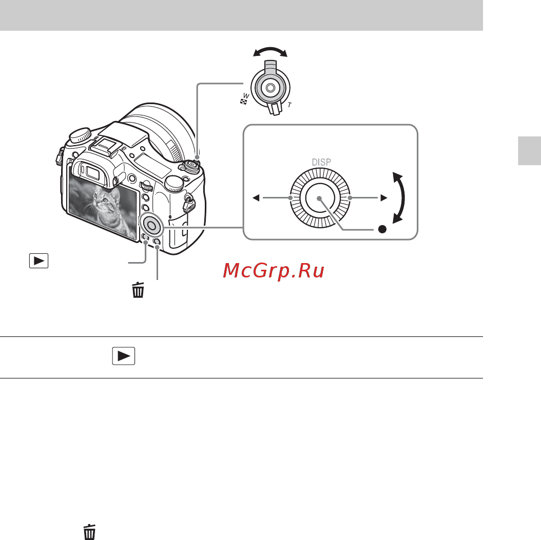 Sony DSC-RX10M3G Black [21/128] Deleting an image