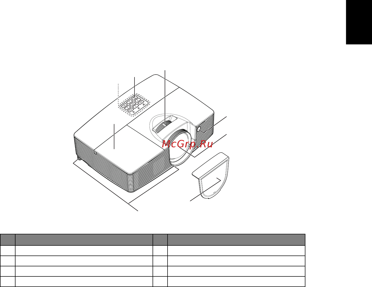 Acer S1283e MR.JK011.001 [13/67] Общая информация о проекторе