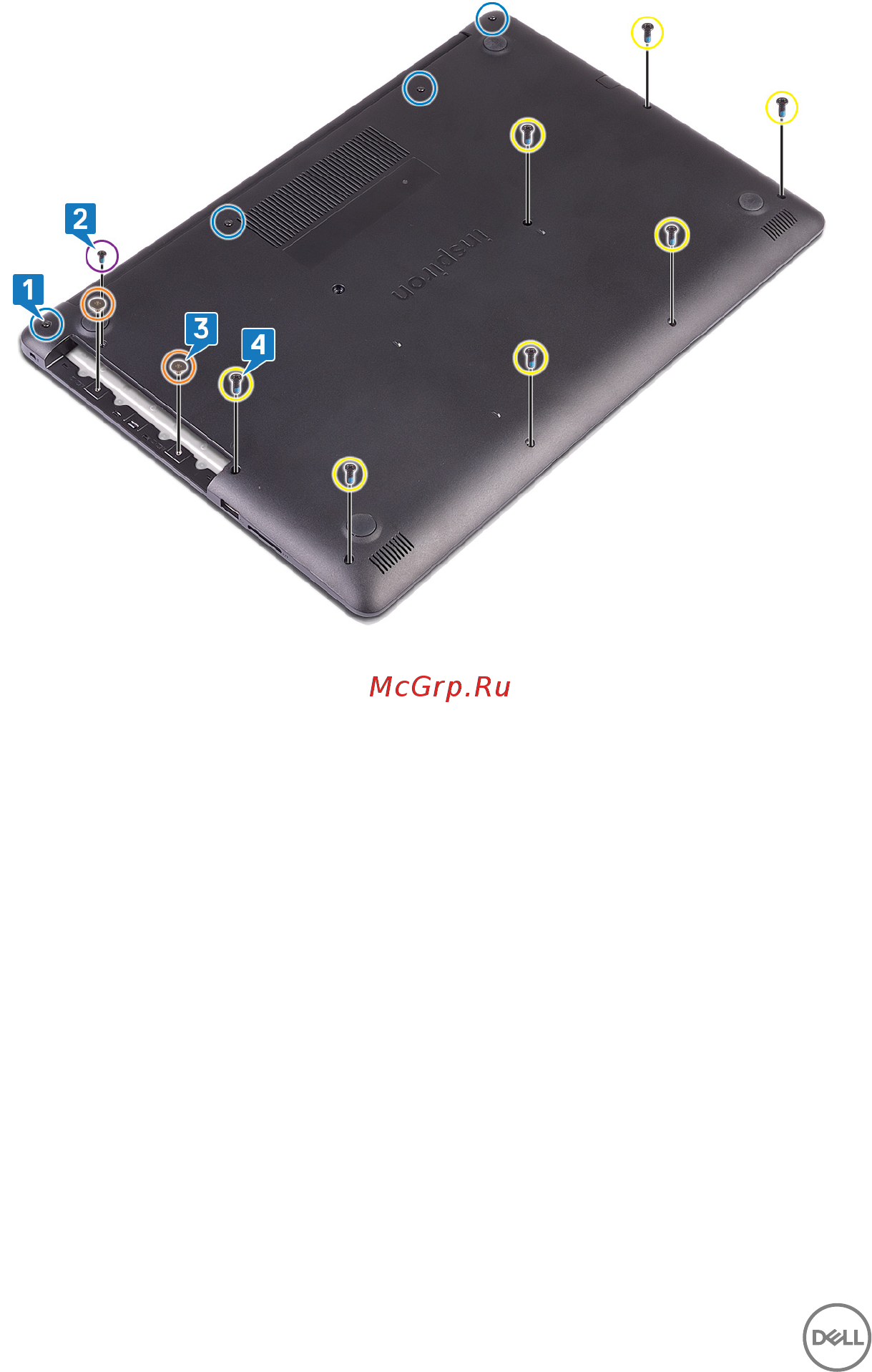 Dell Inspiron 5770-6946 Инструкция по эксплуатации онлайн [24/148] 381953