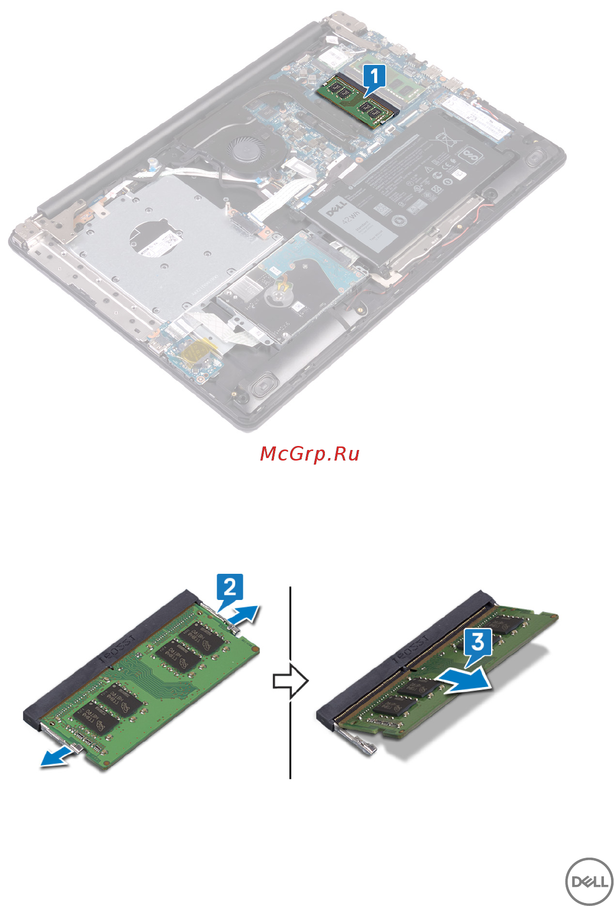 Dell Inspiron 5770-6946 [32/148] Последовательность действий