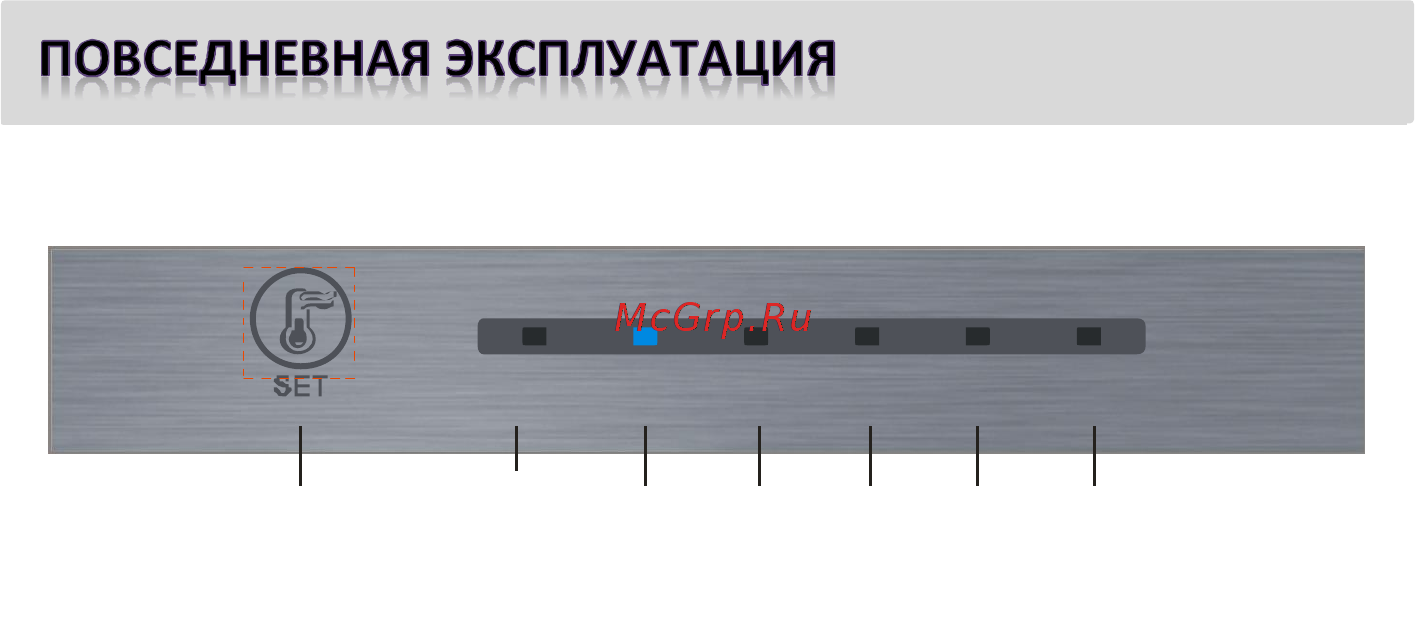 Shivaki BMR-1884DNFW [11/22] Выбор температурного режима холодильной камеры
