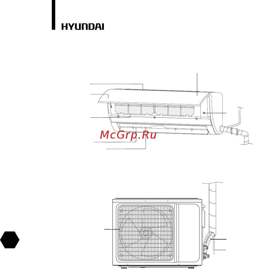 Hyundai H-AR18-24H/O [6/40] Appliance description