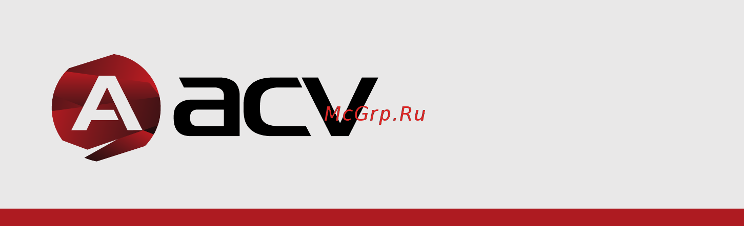 ACV AD-5016S Инструкция по эксплуатации онлайн