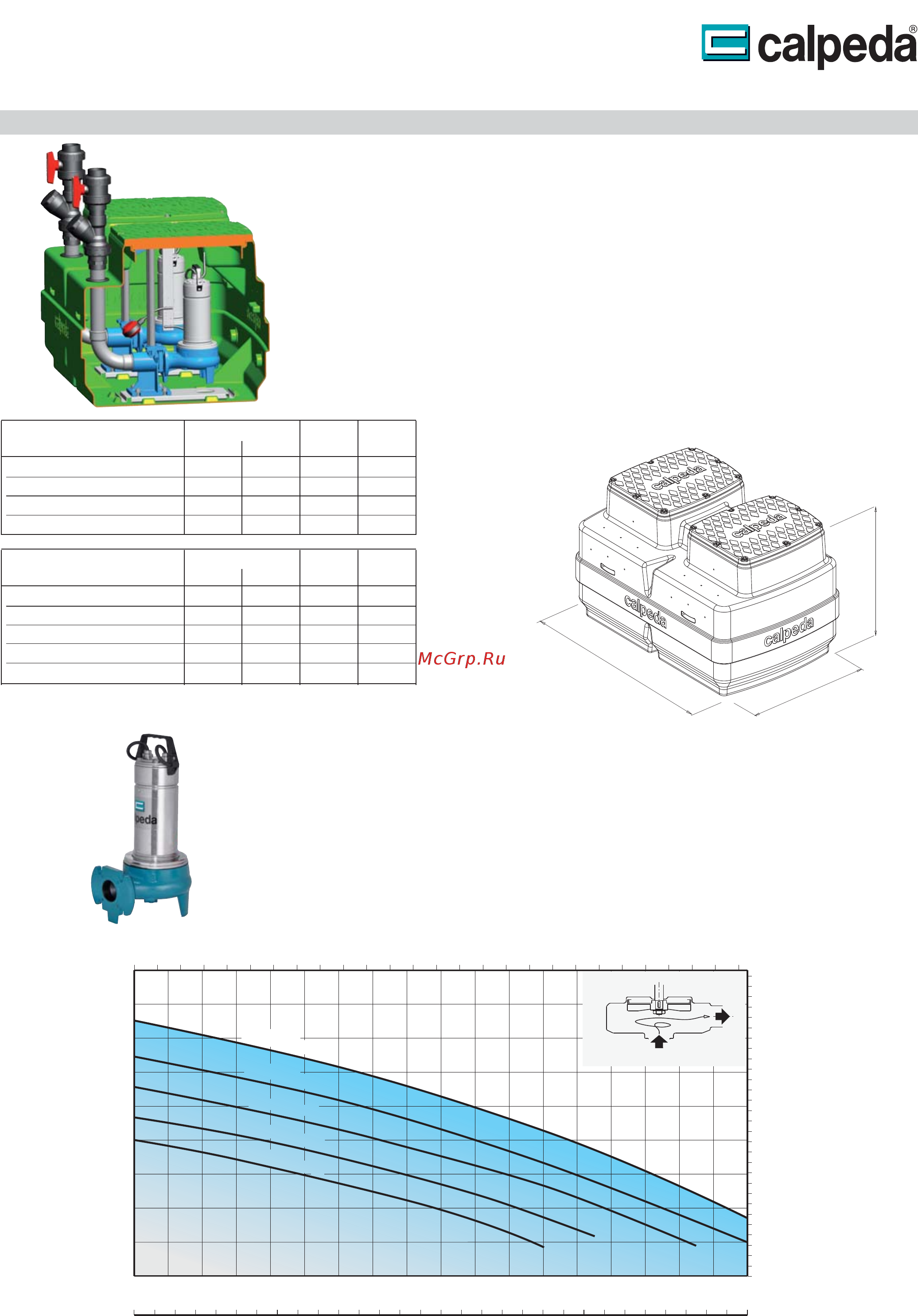 CALPEDA GEO 230-GXVM 25-10 [18/22] Geo 500 geo 500