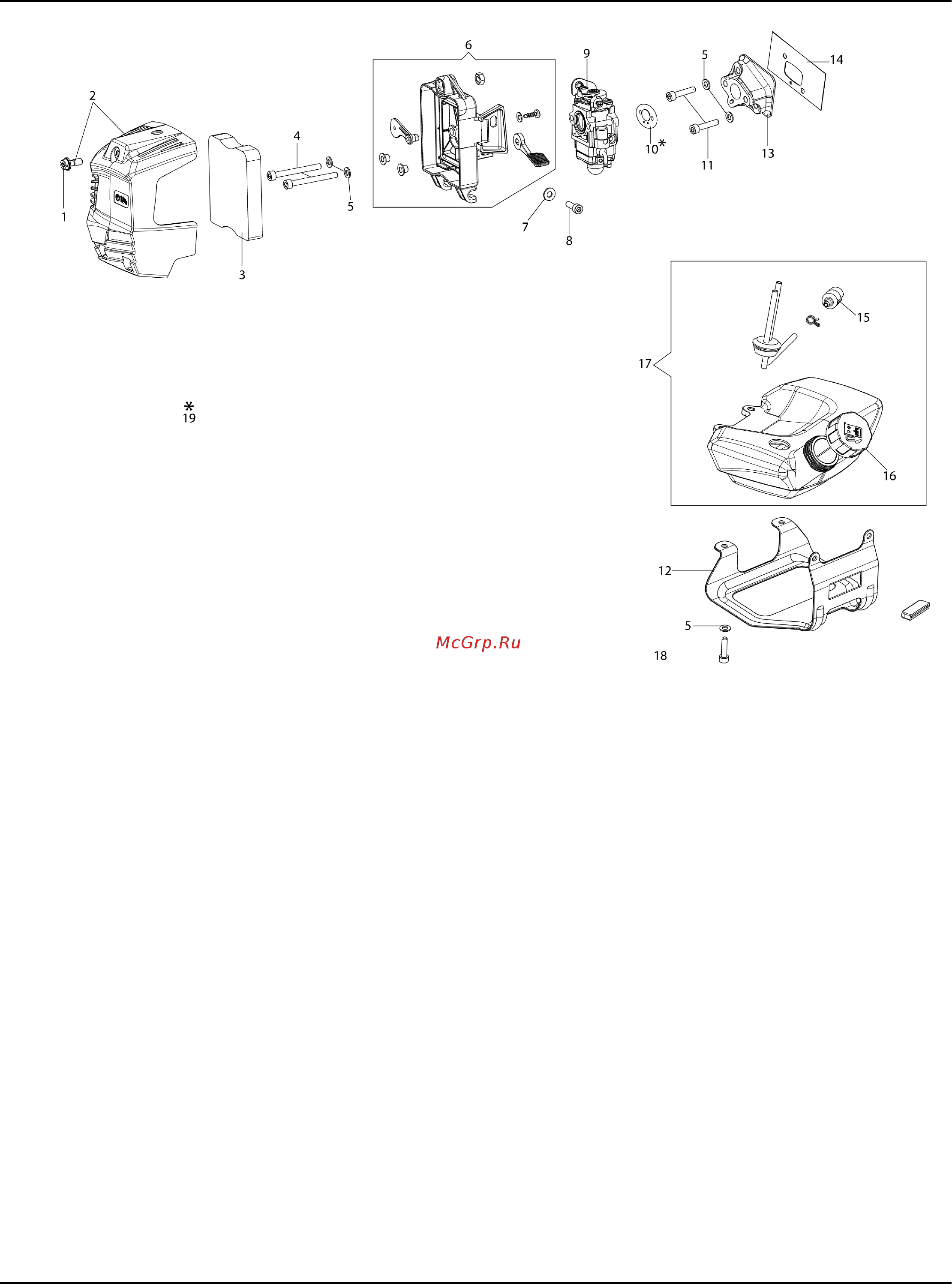 Oleo-Mac BCH 40 T [6/9] Bch 40 t brushcutter