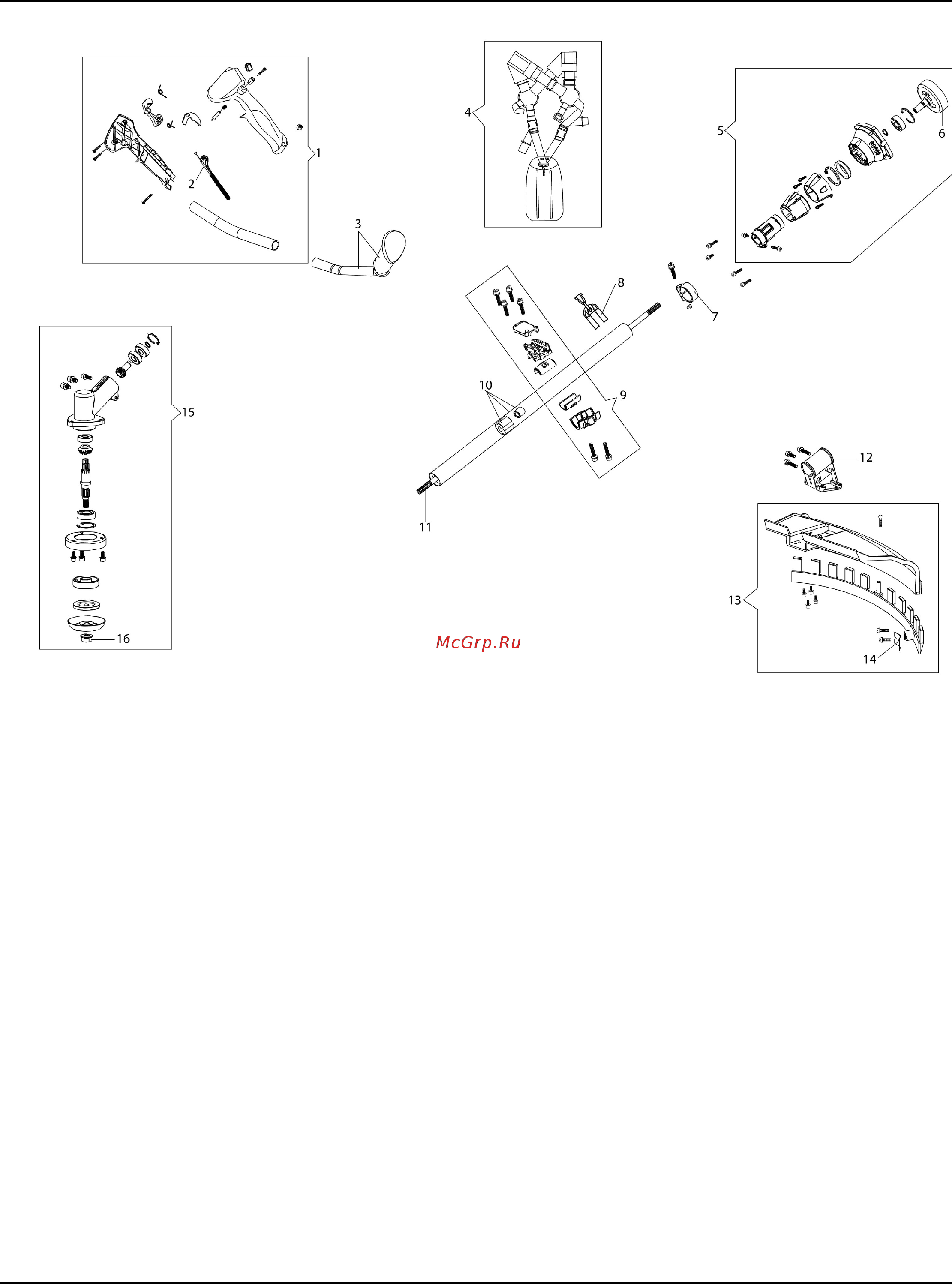 Oleo-Mac BCH 40 T [8/9] Bch 40 t brushcutter