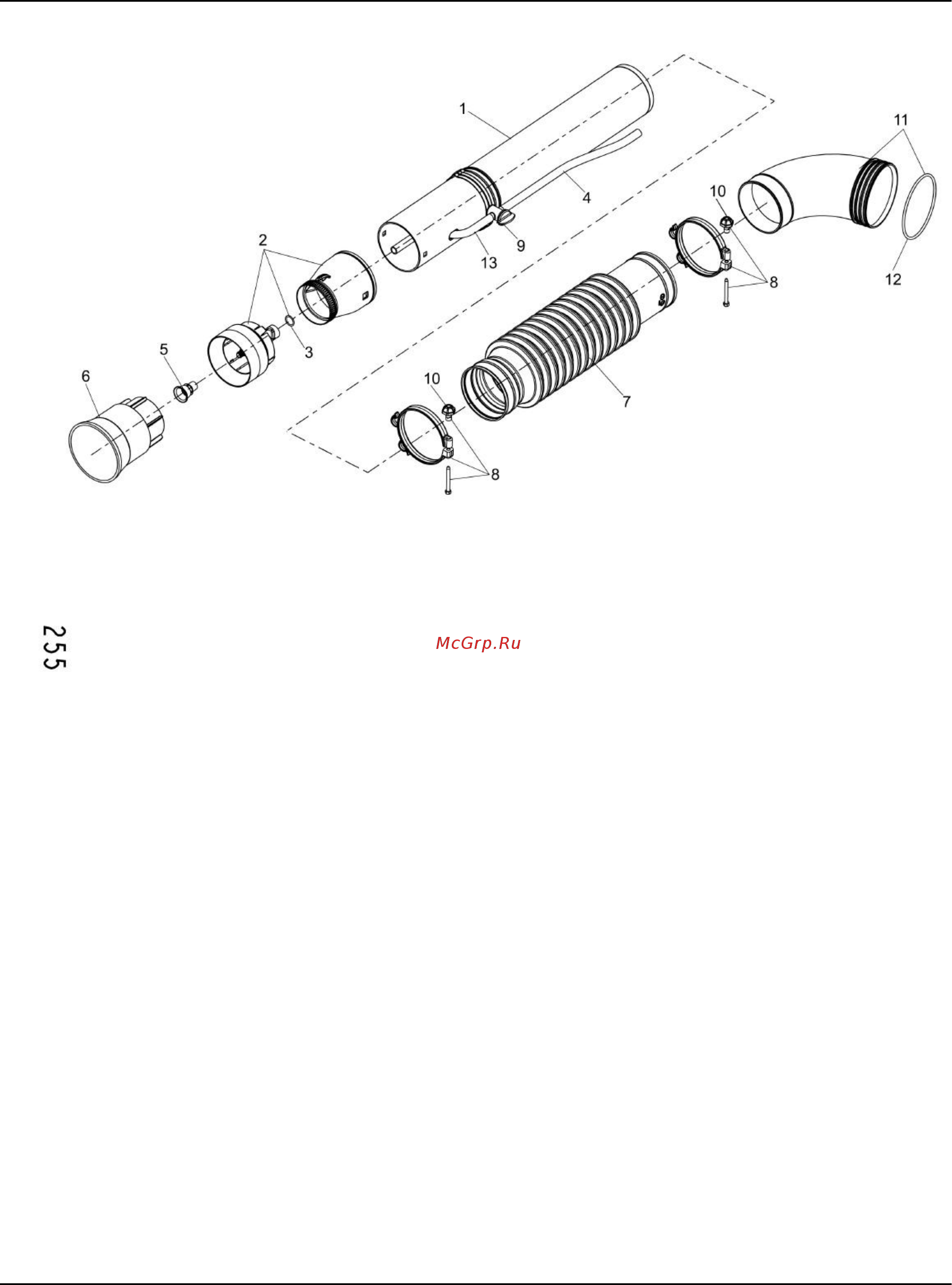 Oleo-Mac MB 90 [11/14] Illustration extension hose