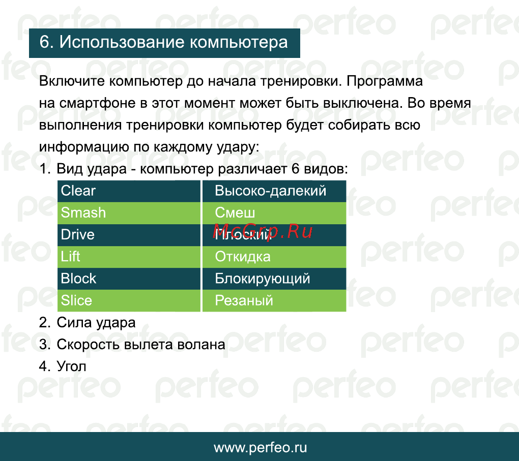 Perfeo Smart One [9/12] Использование компьютера