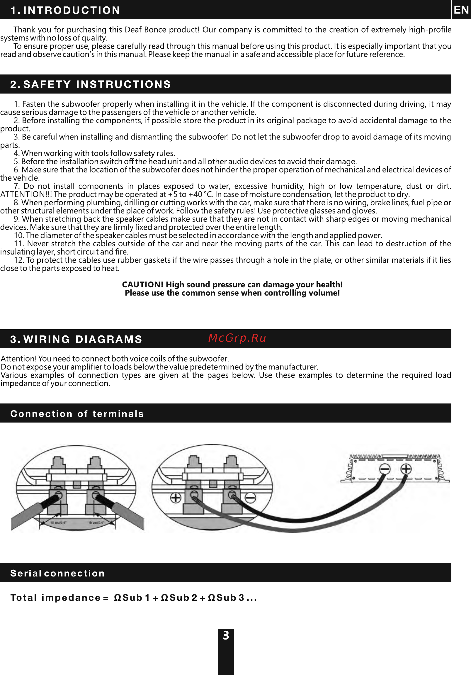 Deaf Bonce Apocalypse DB-SA315D1 [3/20] Introduction en