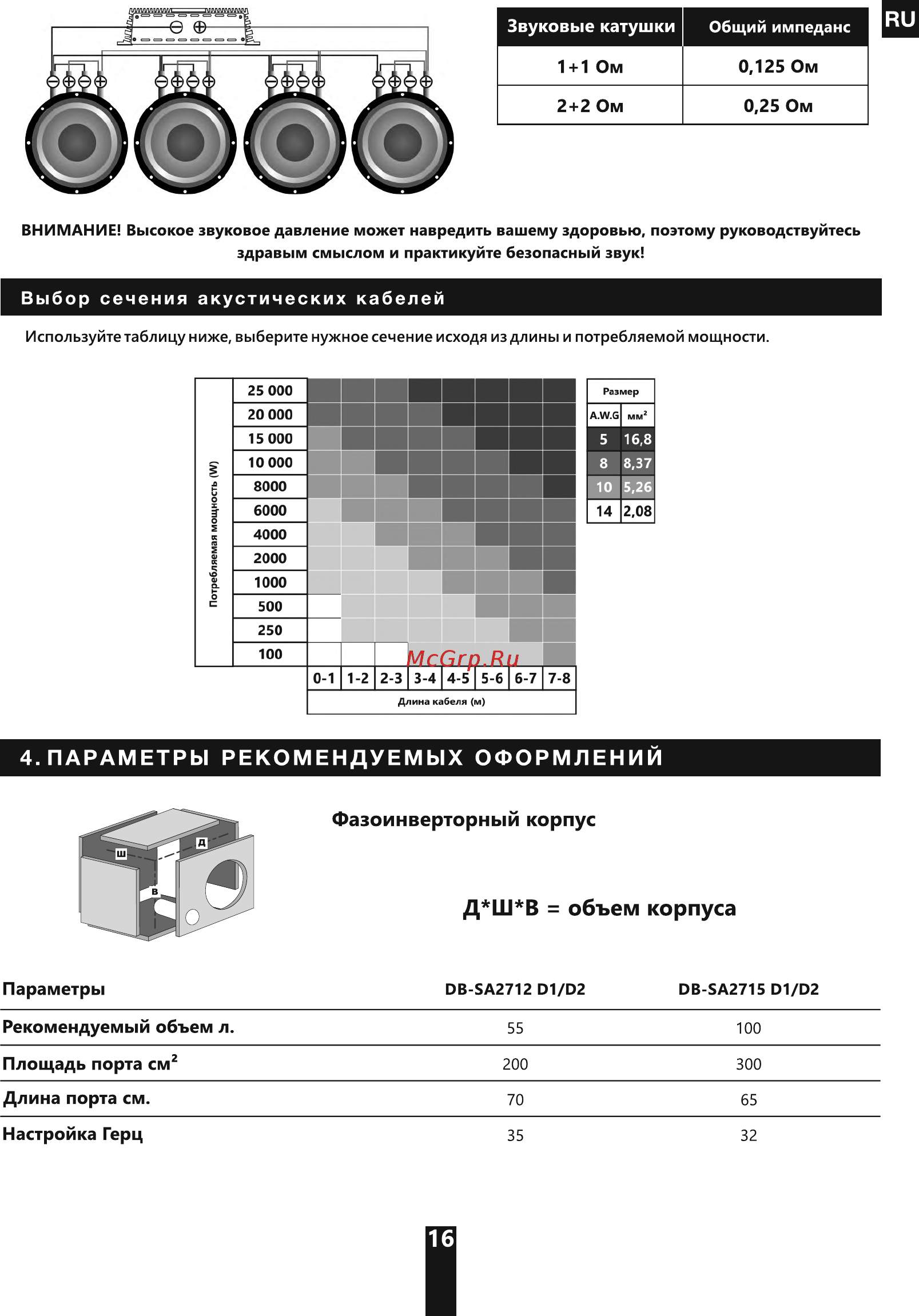 Deaf Bonce Apocalypse DB-SA2712D1 [16/20] Страница 16