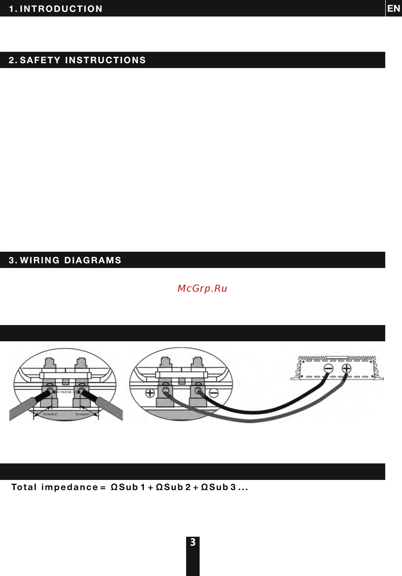Deaf Bonce Machete M12 v2 D4 [3/20] Connection of terminals