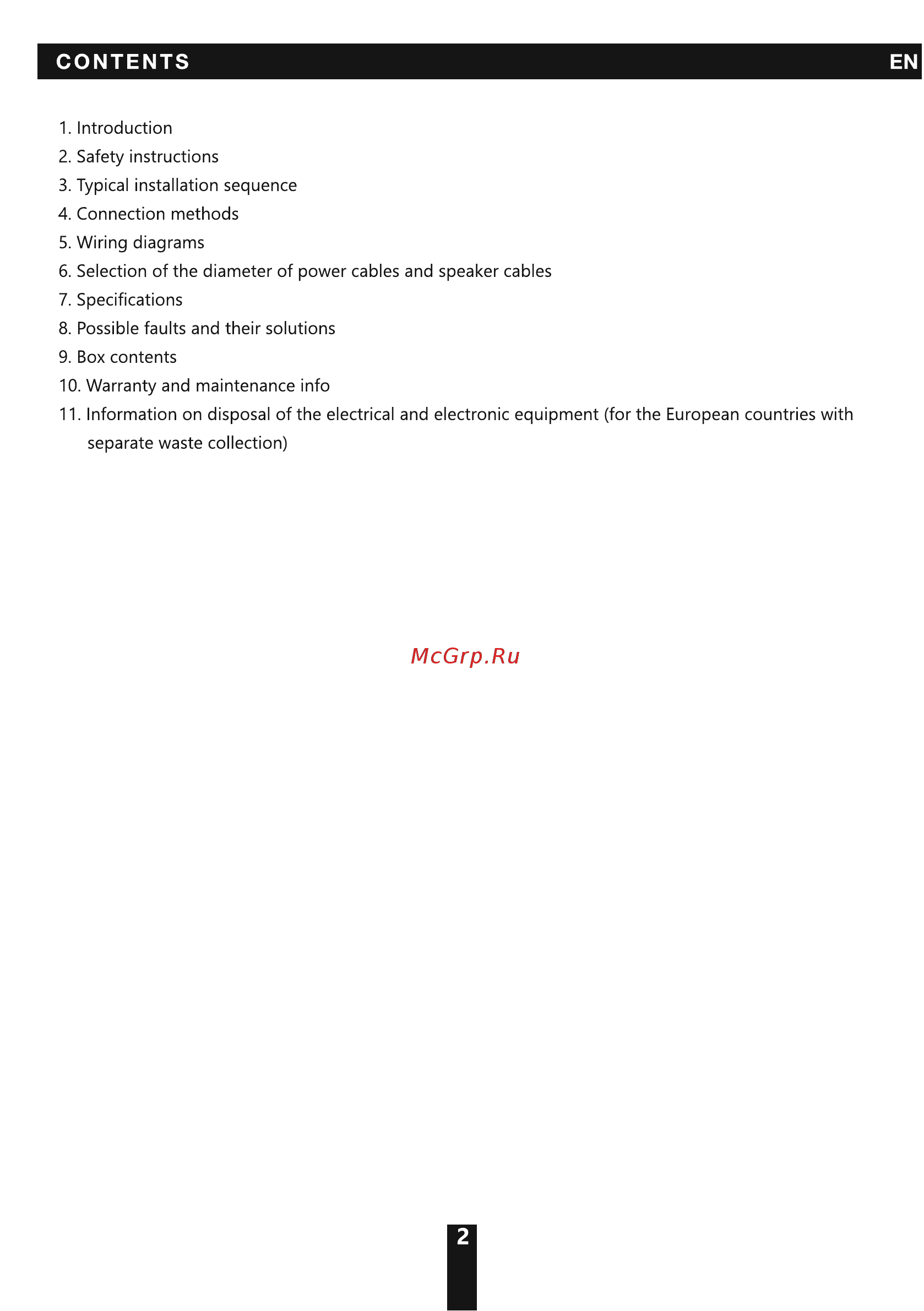 Deaf Bonce Apocalypse AAB-4800.1D [2/20] Contents