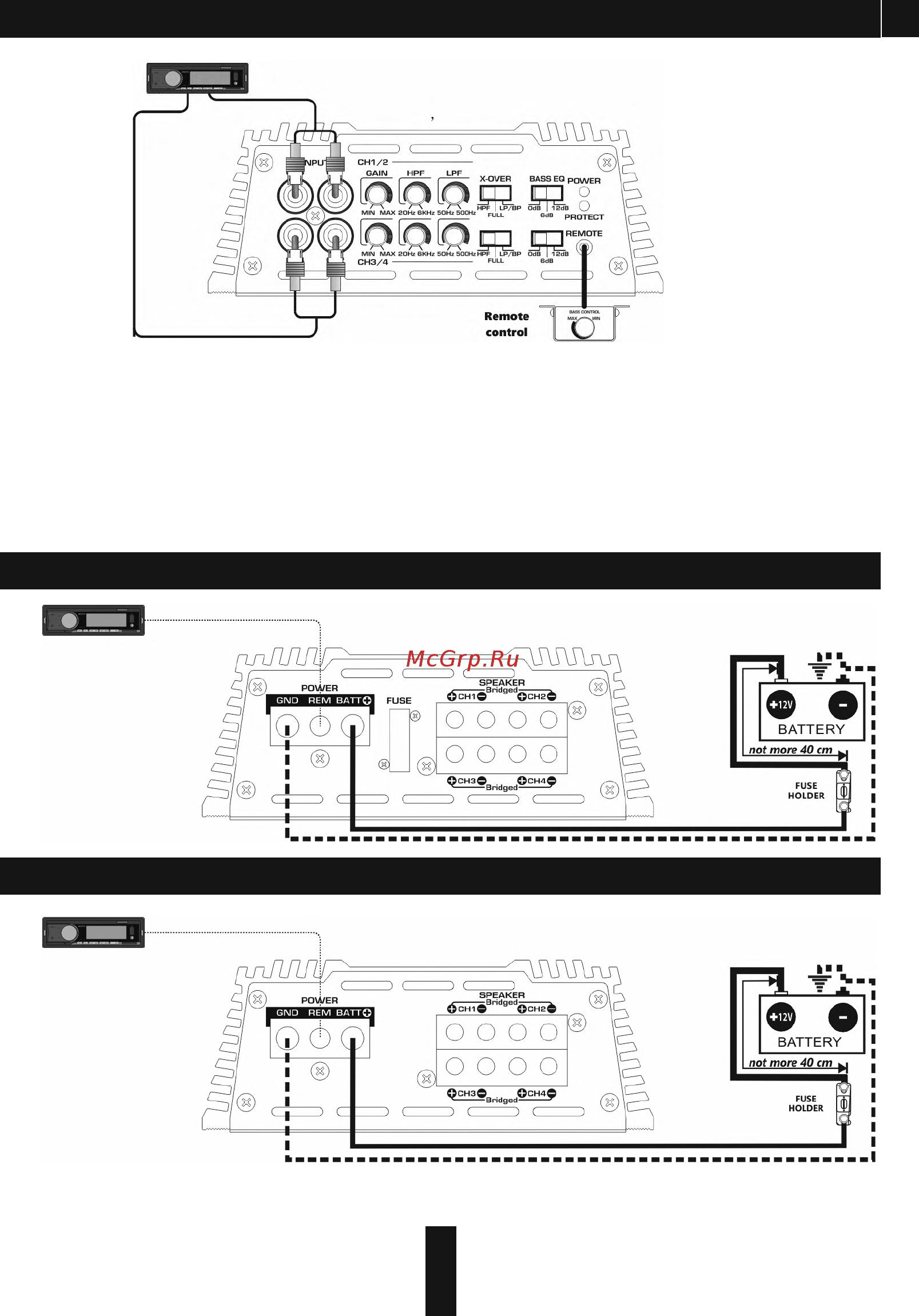 Deaf Bonce Machete MA-80.4 [6/24] Wiring diagrams