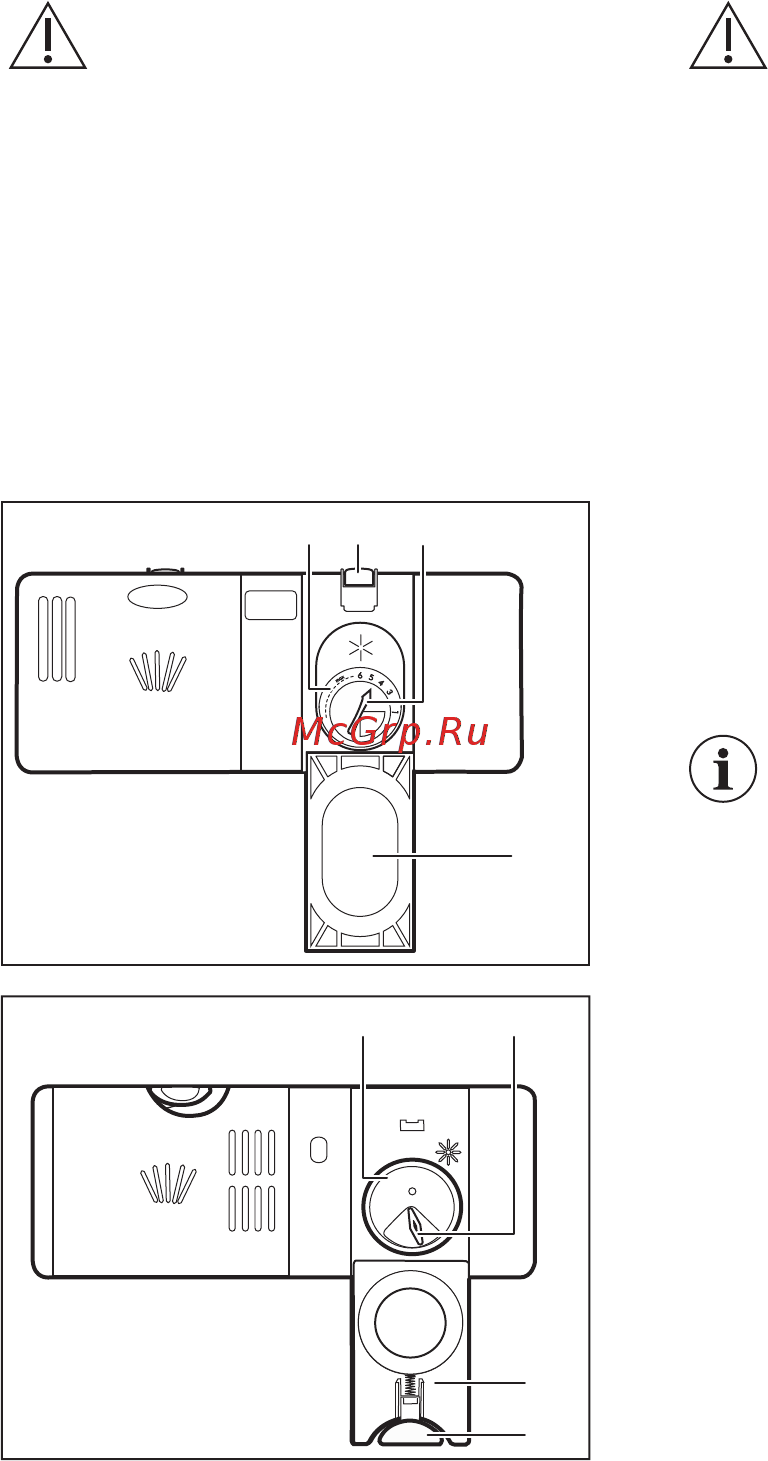 Electrolux ESL 95324 LO [15/52] Заполнение дозатора ополаскивателя