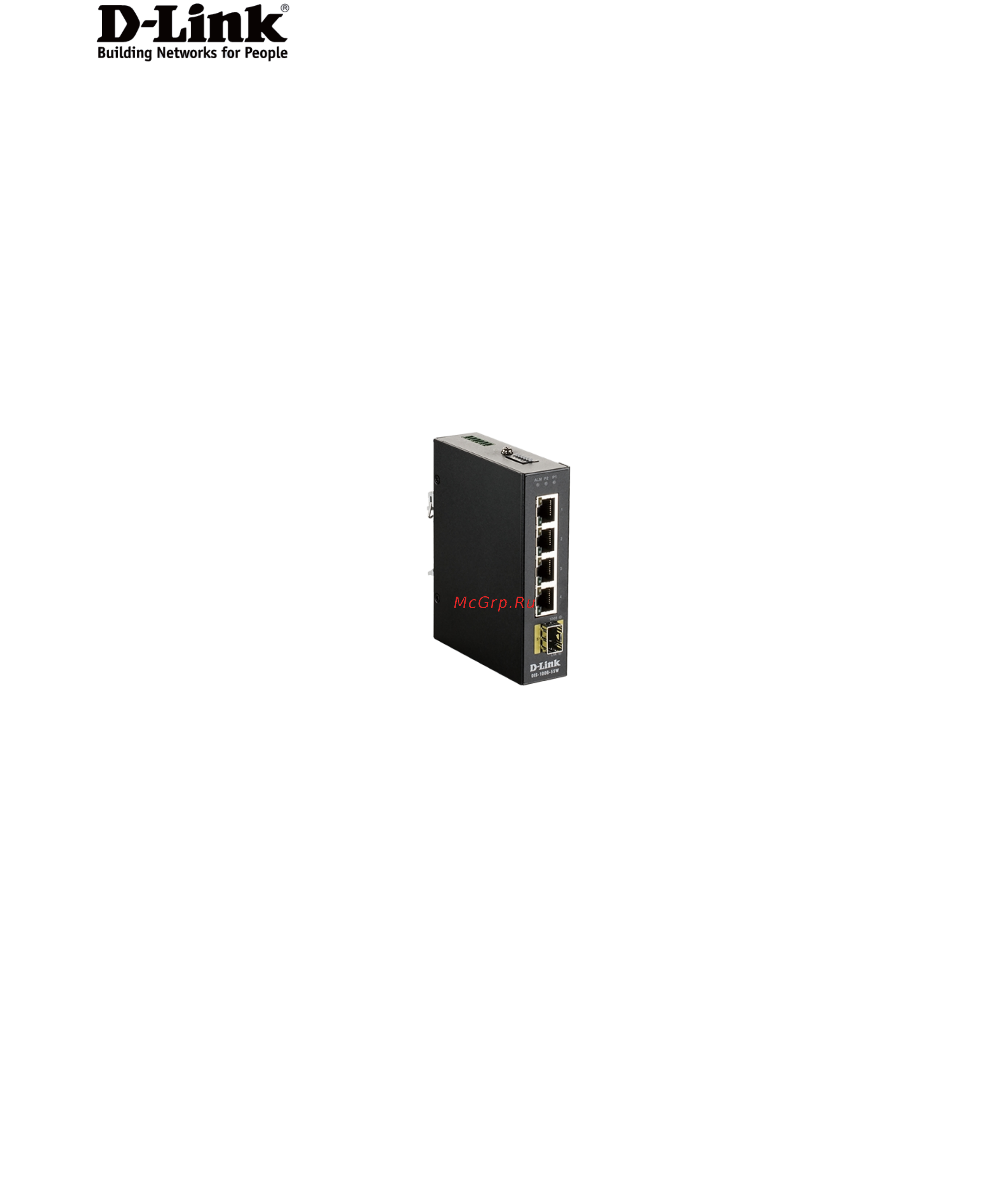 D-Link DIS-100G-5SW Краткое руководство по установке онлайн
