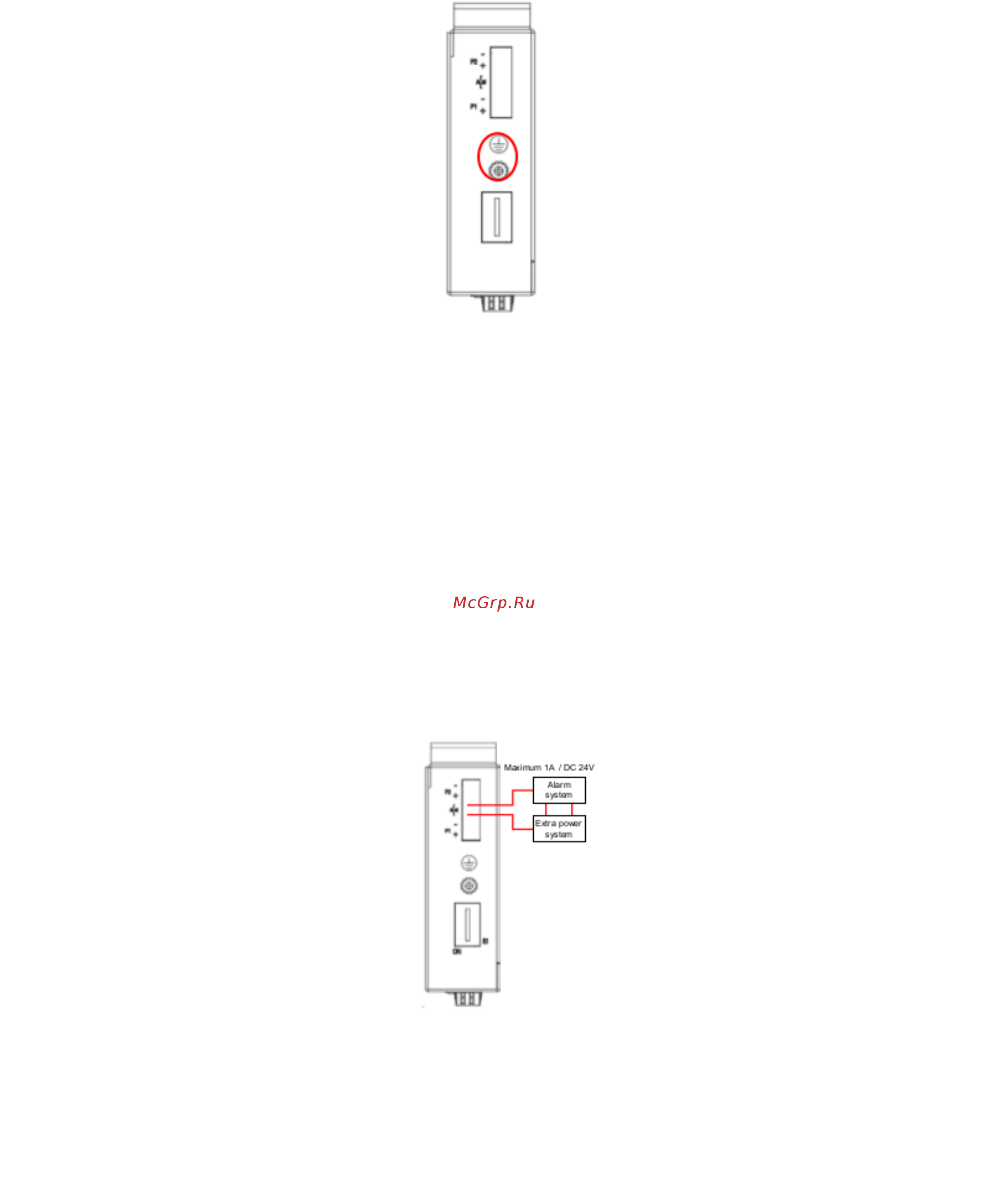 D-Link DIS-100G-5SW [5/13] Alarm relay connecting
