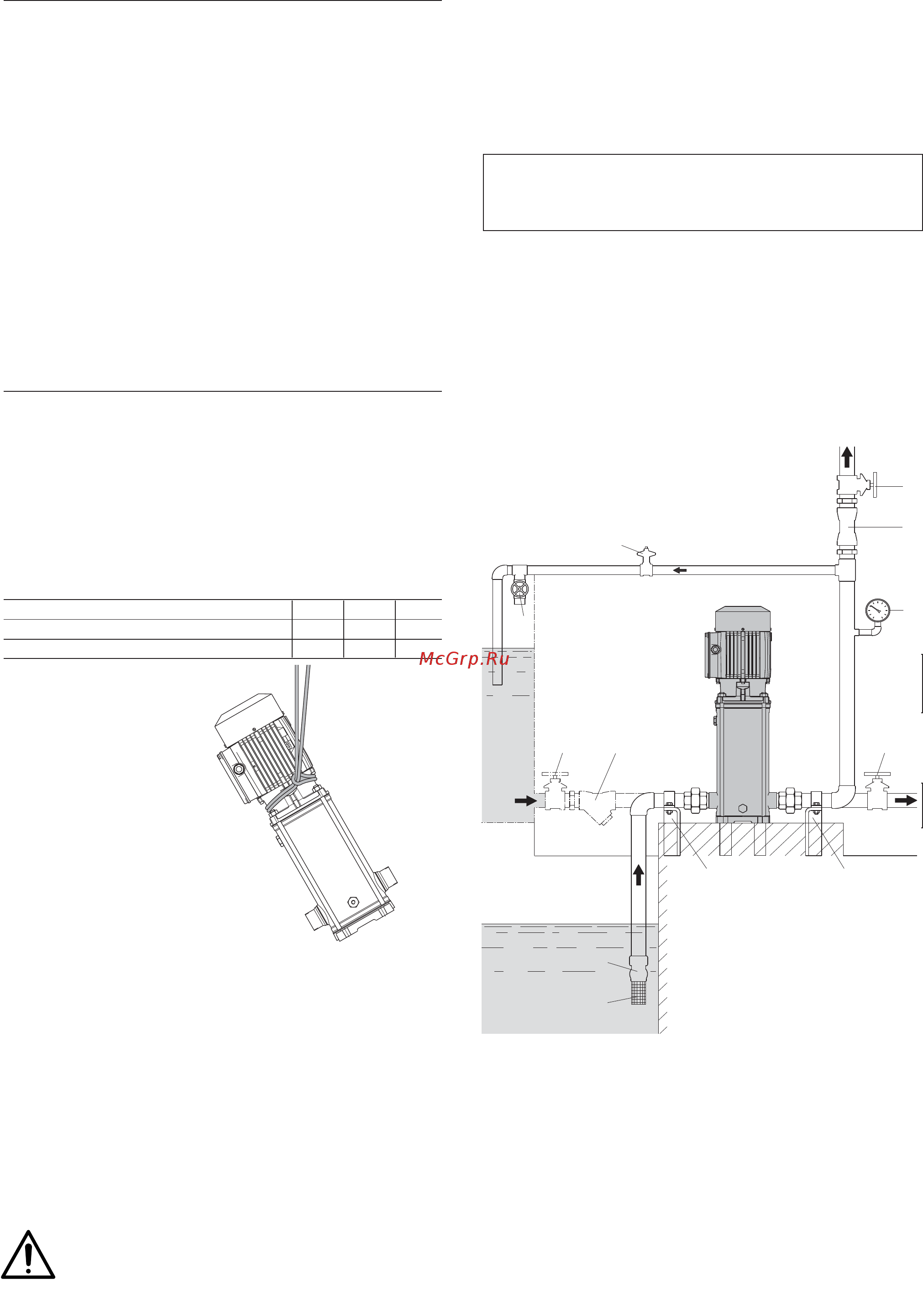 CALPEDA MXV-B 25-203 [5/32] Operating instructions