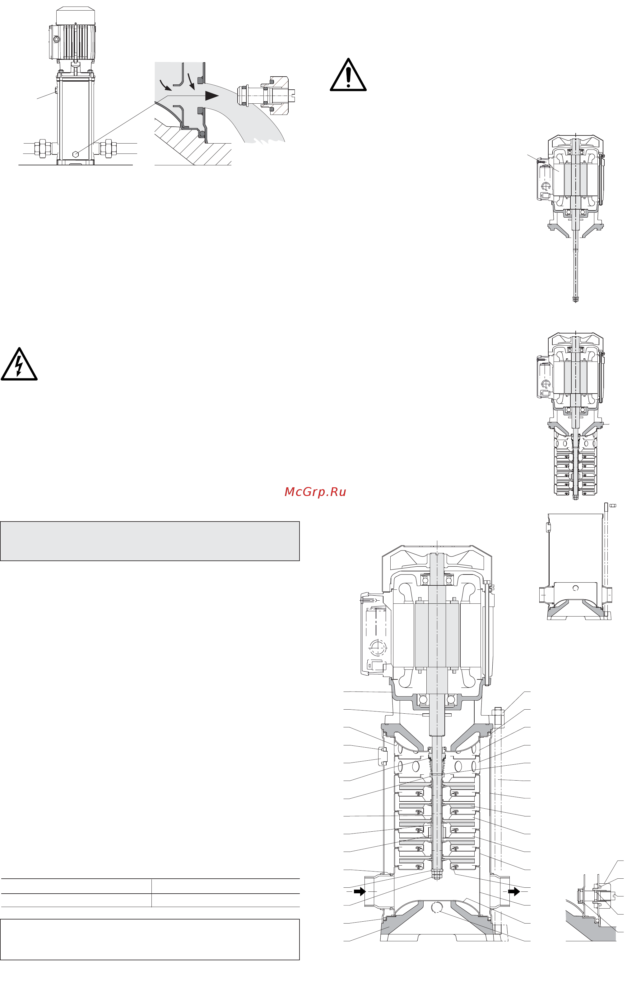 CALPEDA MXV-B 25-203 [7/32] Spare parts