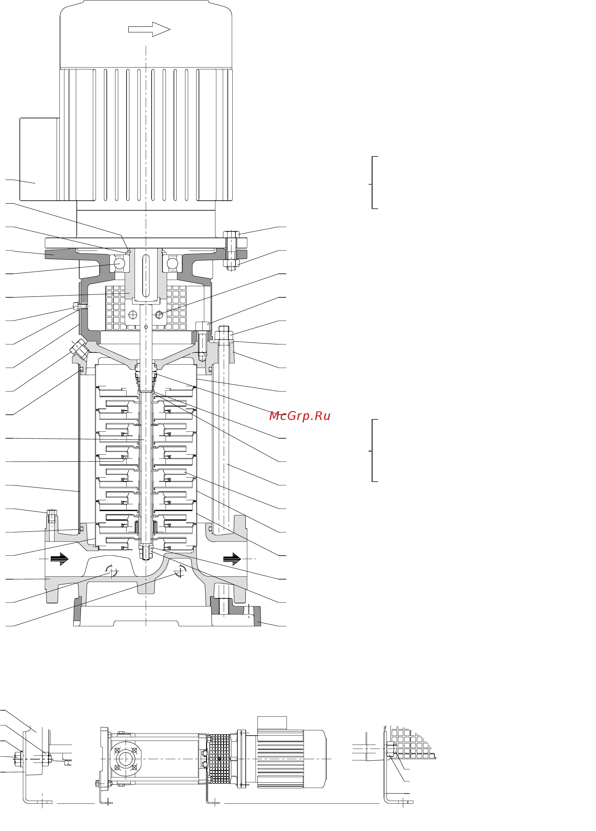 CALPEDA MXV 25-208/C [71/80] Mxv 50 16 mxv 65 32 mxv 80 48