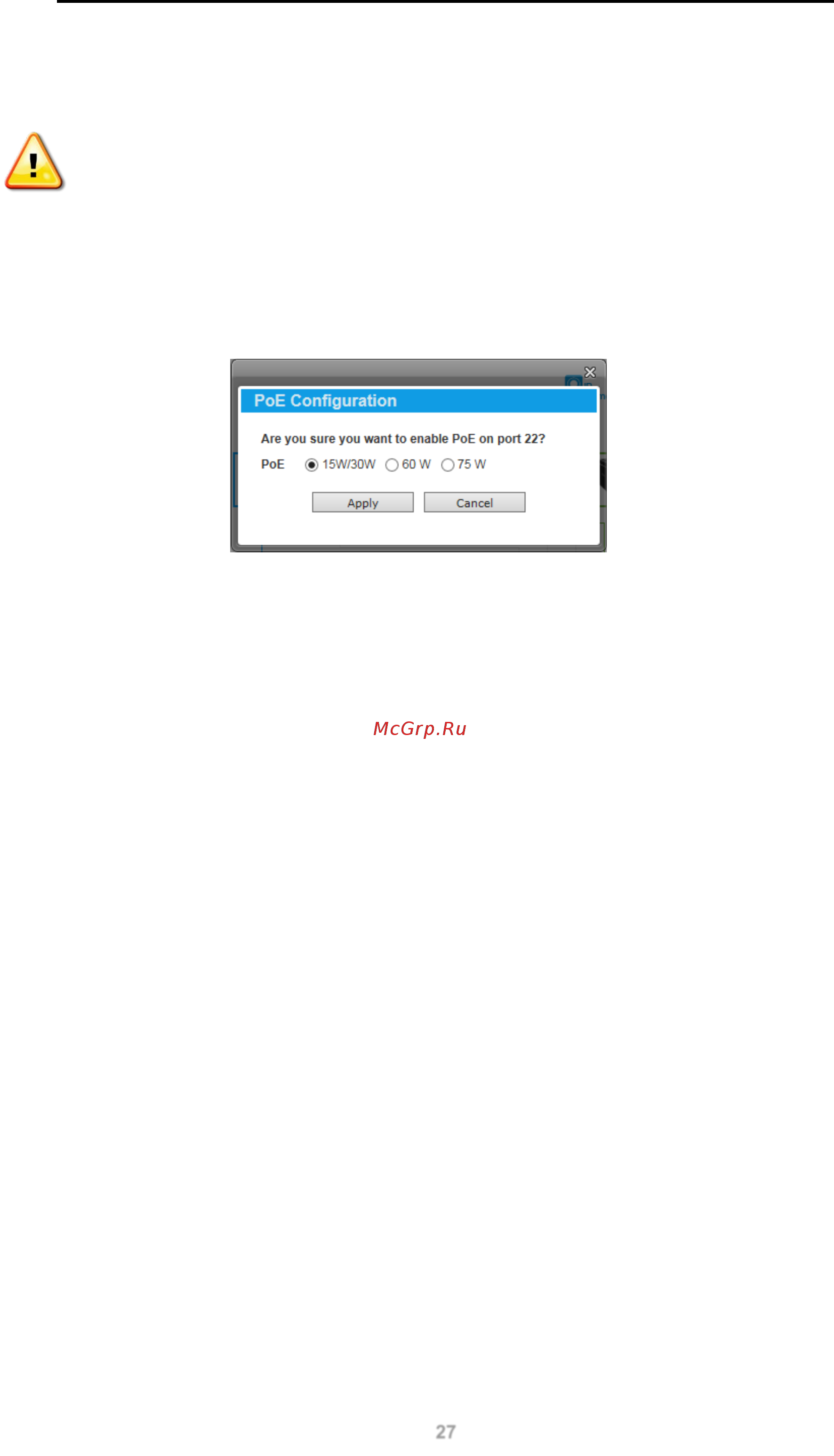 D-Link DGS-1100-10MP [31/62] Enabling and disabling poe