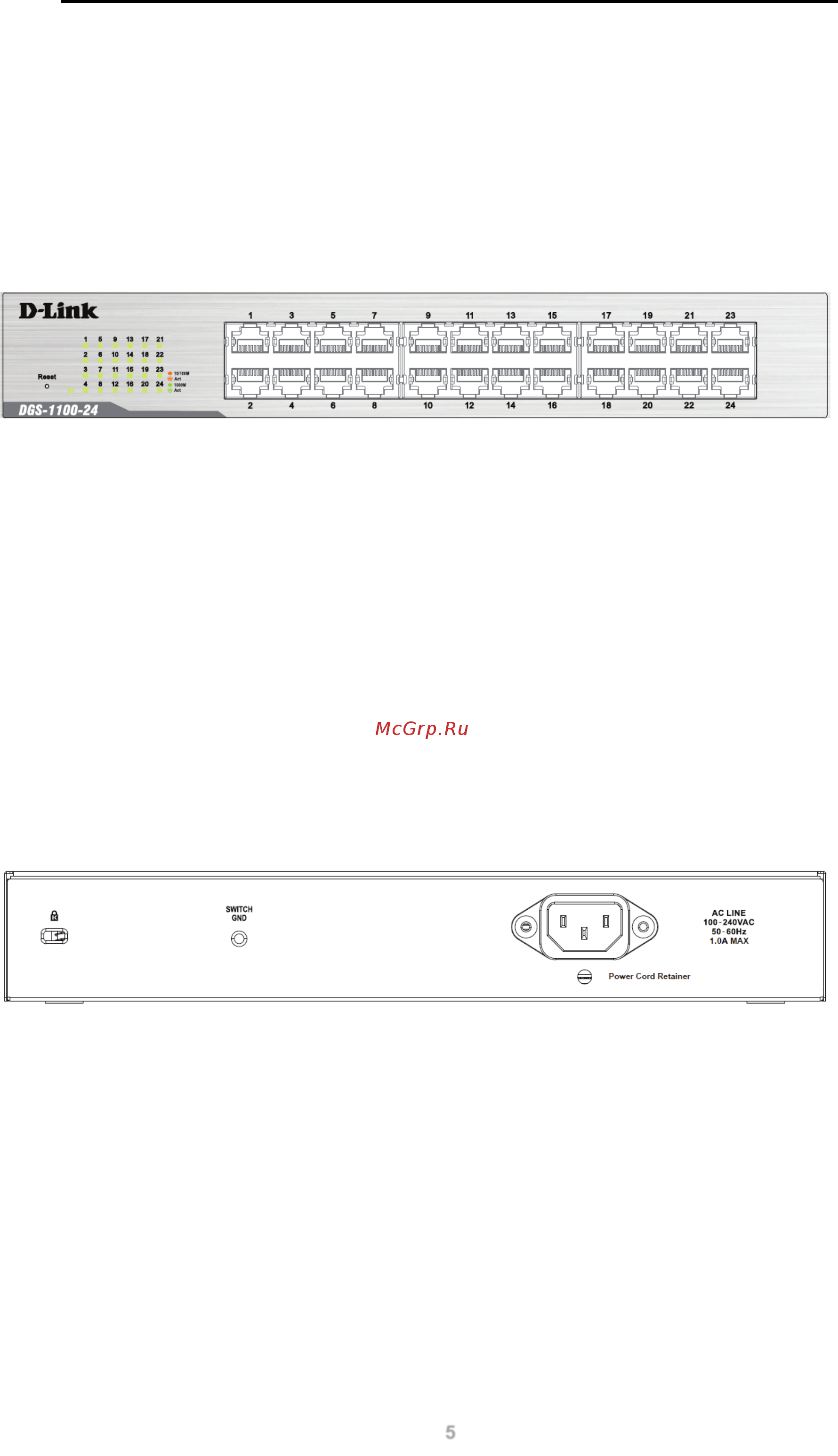 D-Link DGS-1100-24P [11/91] Dgs 1100 24
