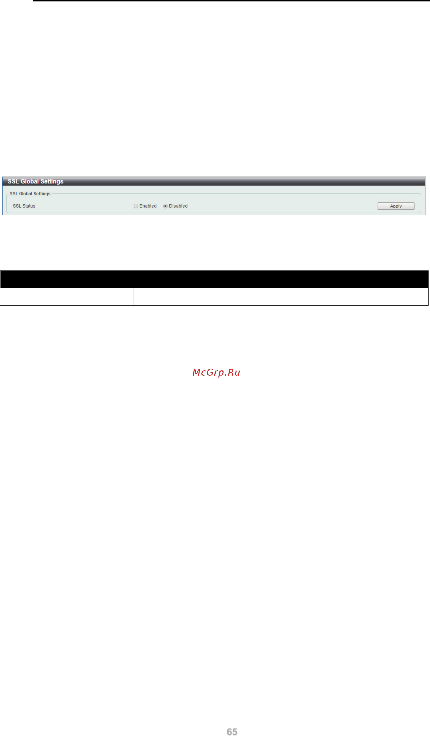 D-Link DGS-1100-24P [71/91] Ssl global settings