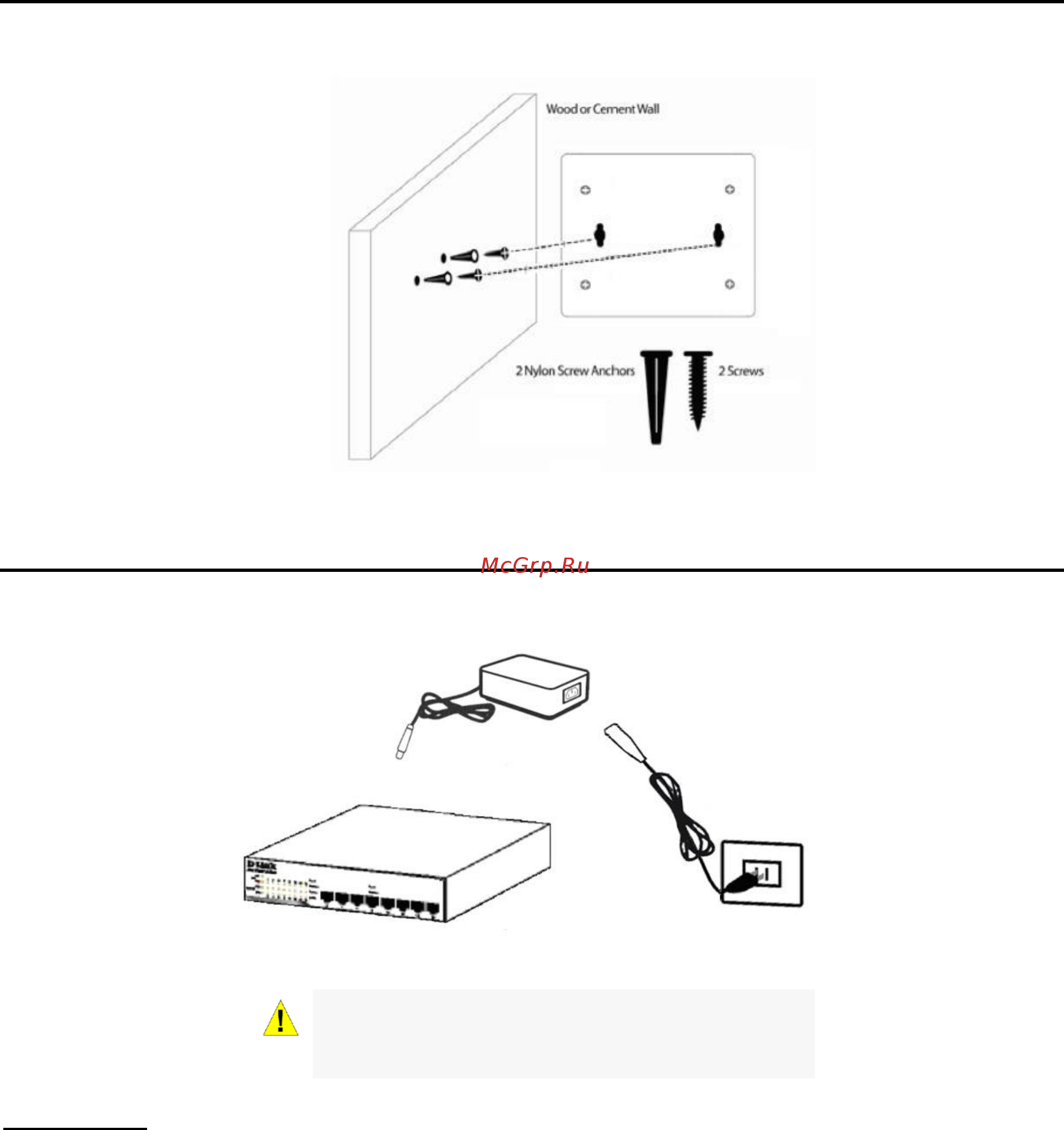 D-Link DGS-1100-10/ME [9/90] Step 3 plugging in the ac power cord