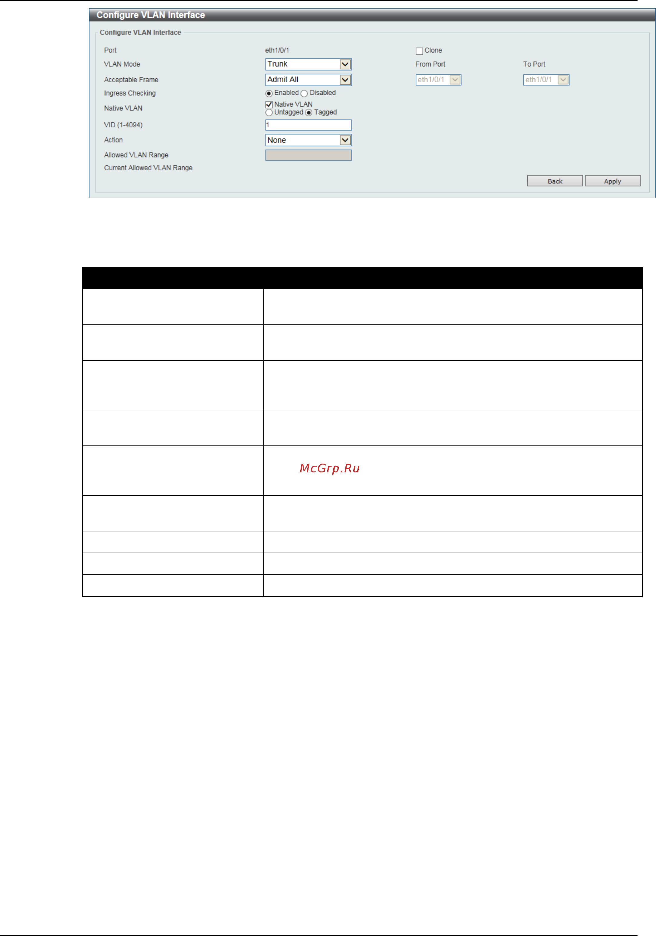 D-Link DGS-1510-28XMP [105/426] Auto surveillance vlan