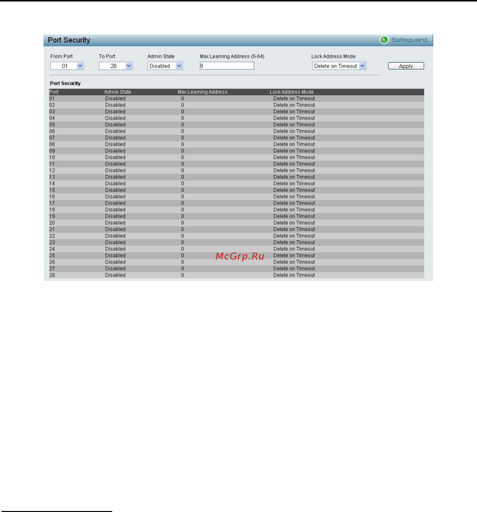 D-Link DES-1210-10/ME [75/129] Security ssl settings