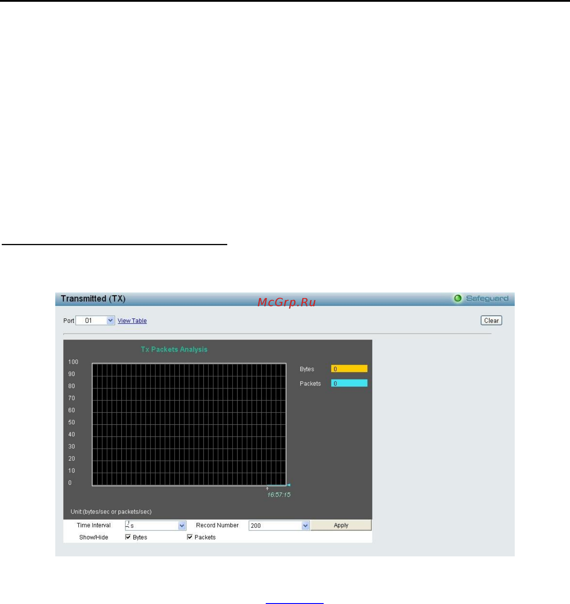D-Link DES-1210-10/ME [96/129] Monitoring packets transmitted tx
