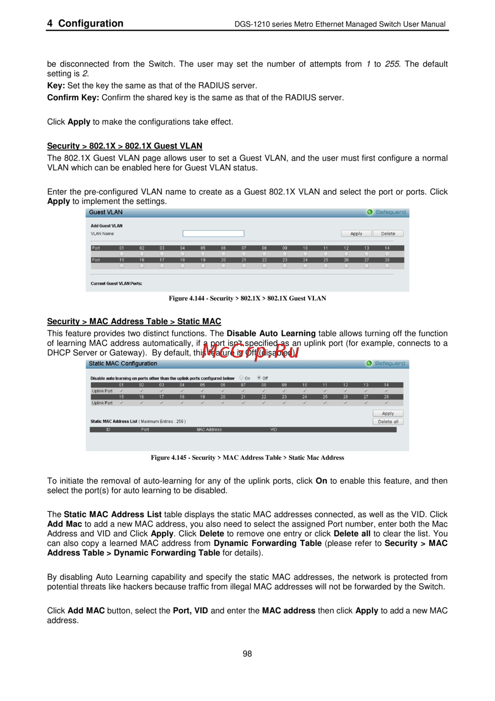D-Link DGS-1210-12TS/ME