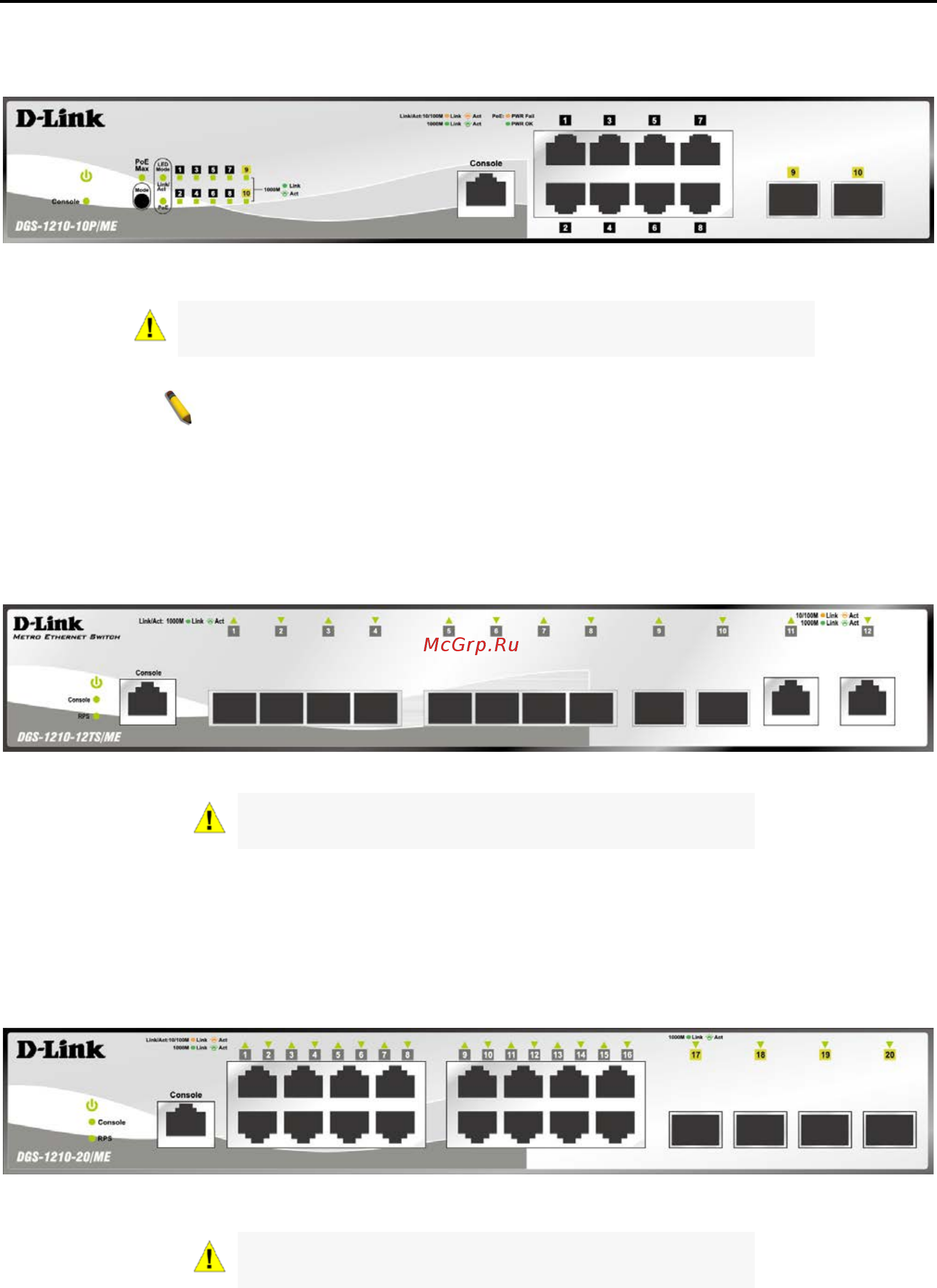 D-Link DGS-1210-28XS/ME [10/159] Product introductio