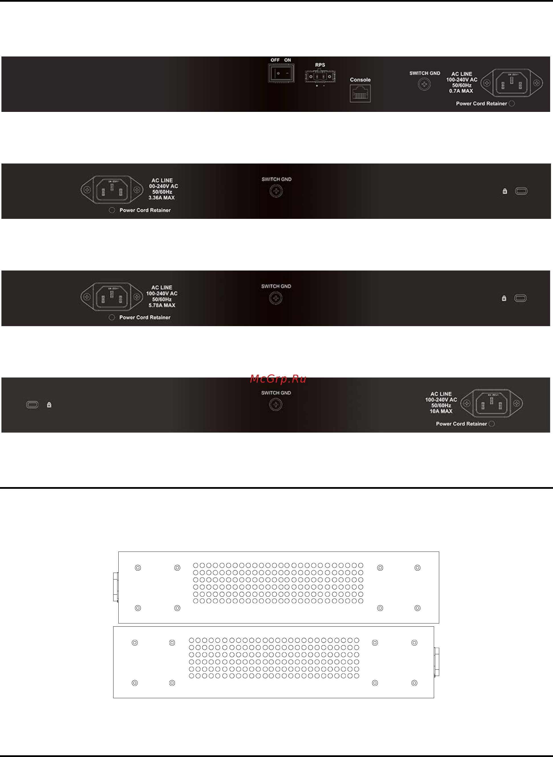 D-Link DGS-1210-28XS/ME [17/159] Side panel description