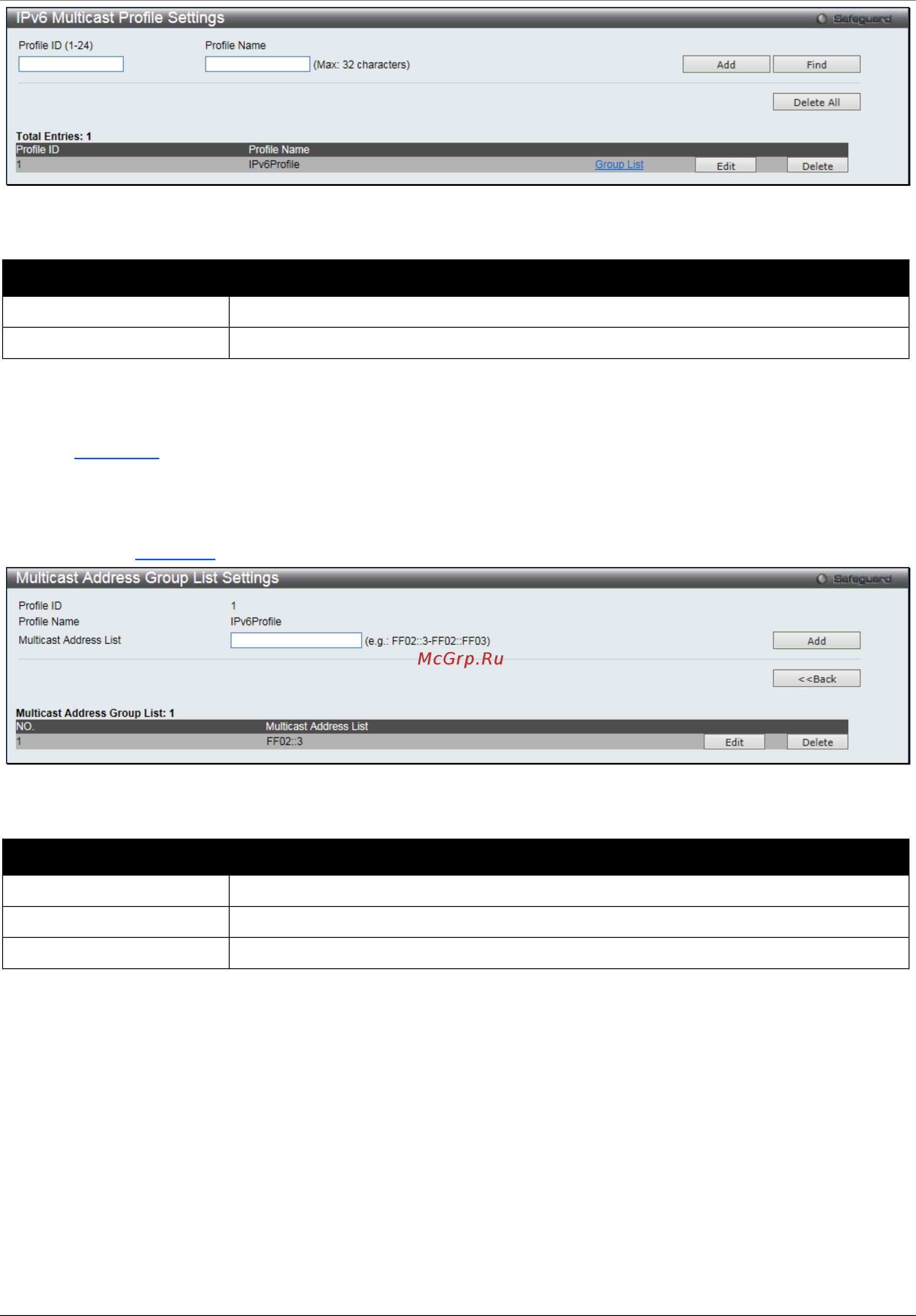 D-Link DGS-1510-28XMP/ME [128/342] Ipv6 limited multicast range settings
