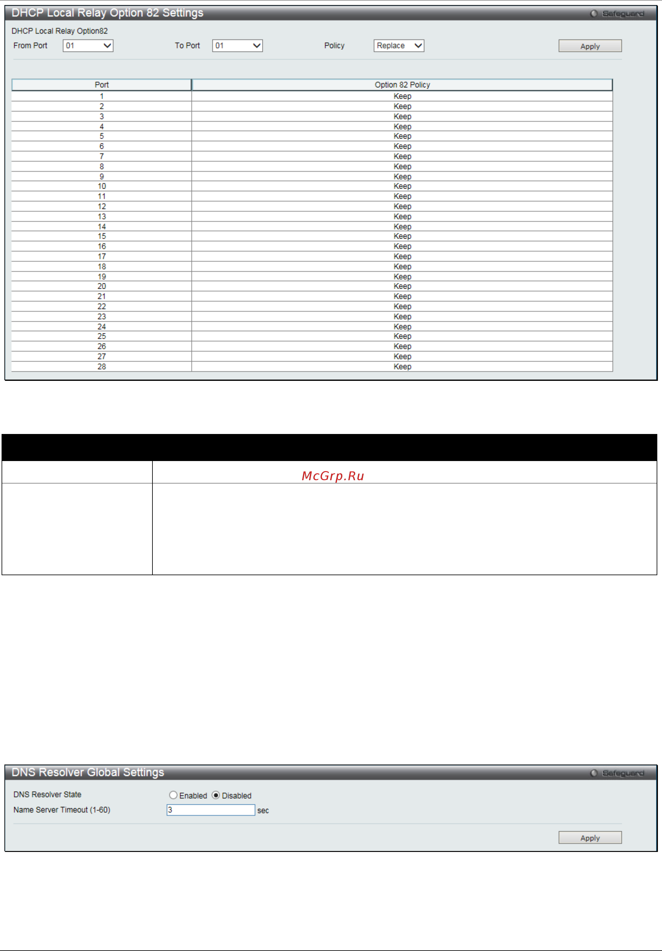 D-Link DGS-1510-28XMP/ME [269/342] Dns resolver