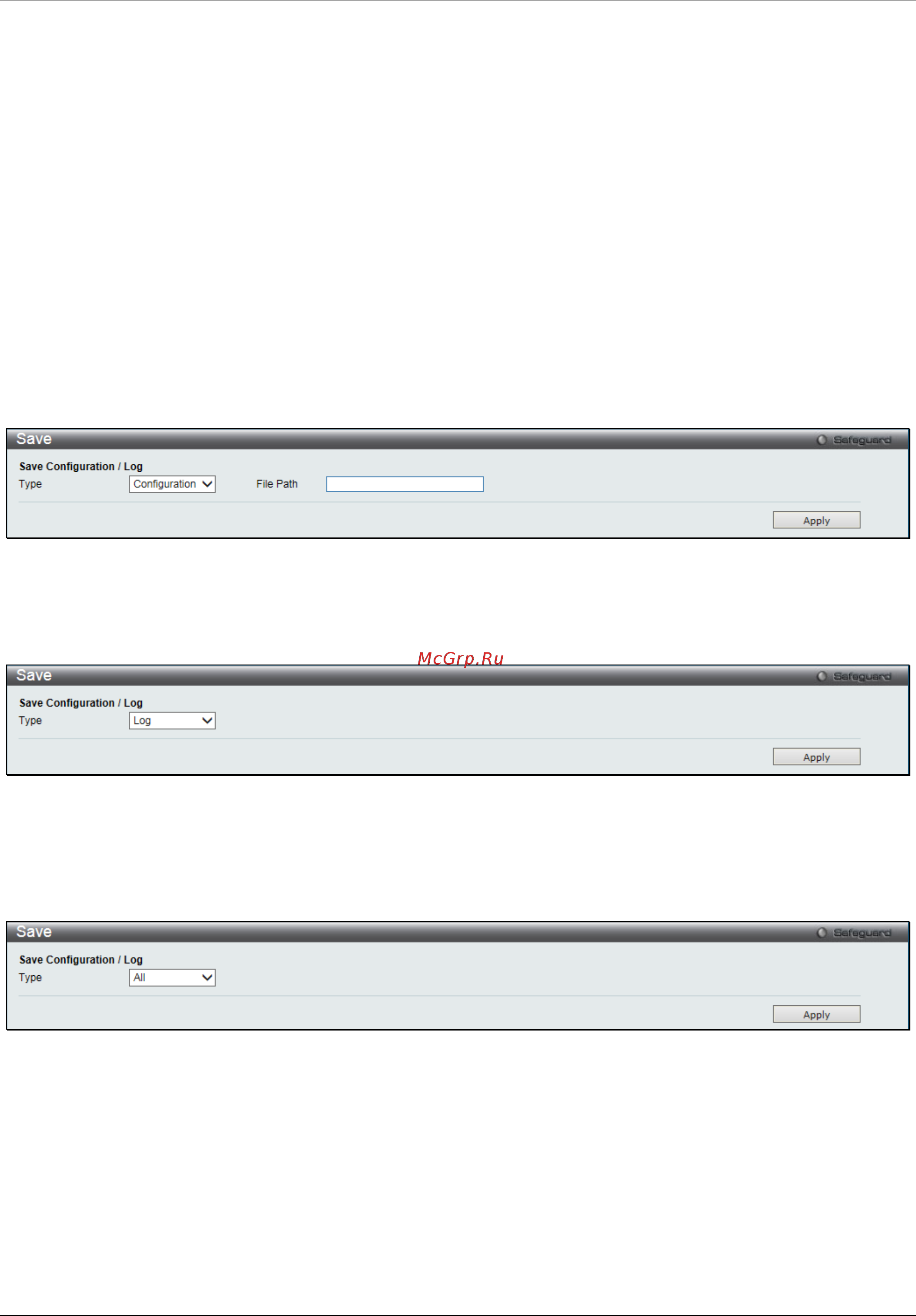 D-Link DGS-1510-28XMP/ME [316/342] Chapter 12 save and tools